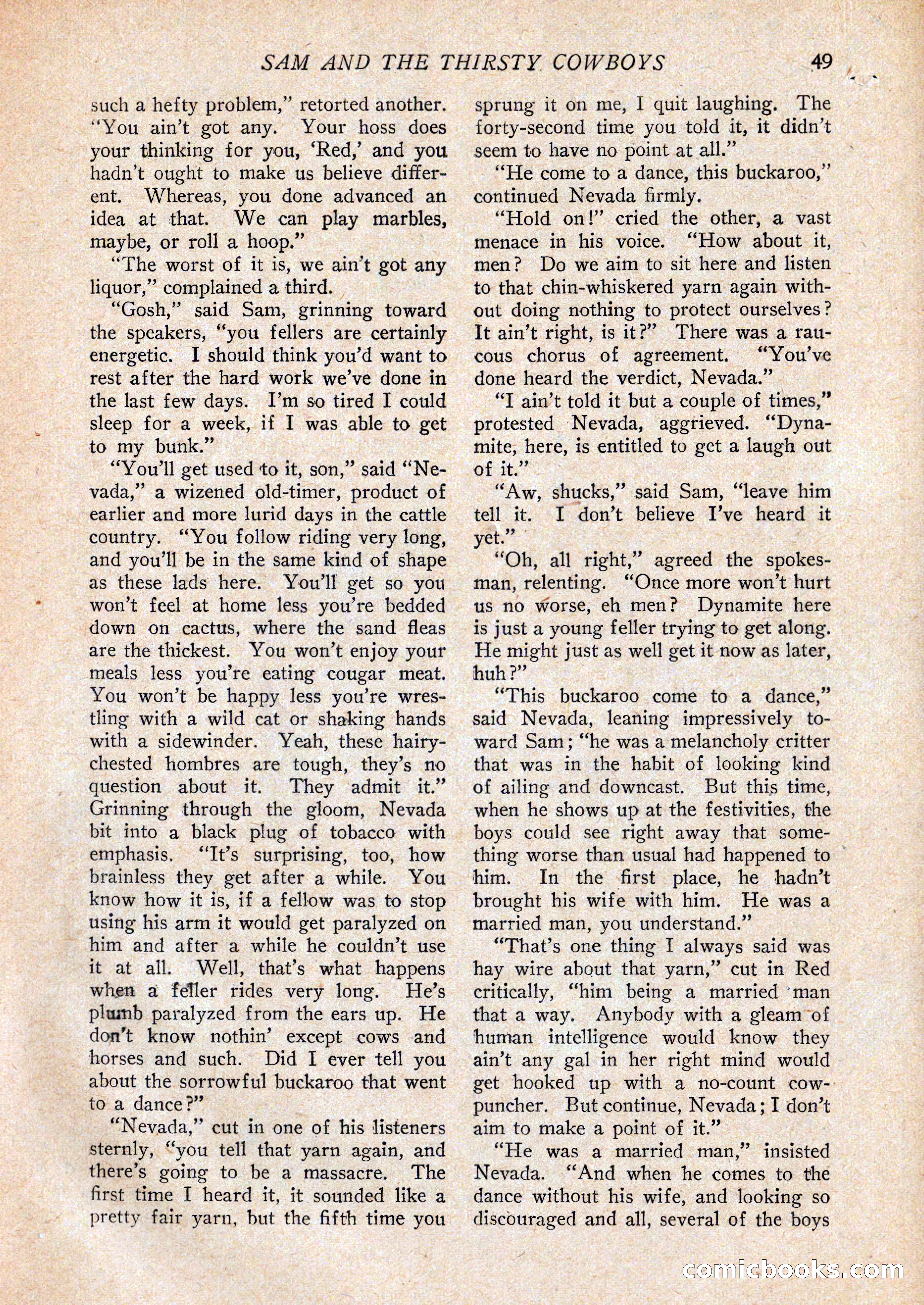 Western Story Magazine, February 27, 1926 — page 51 of 148