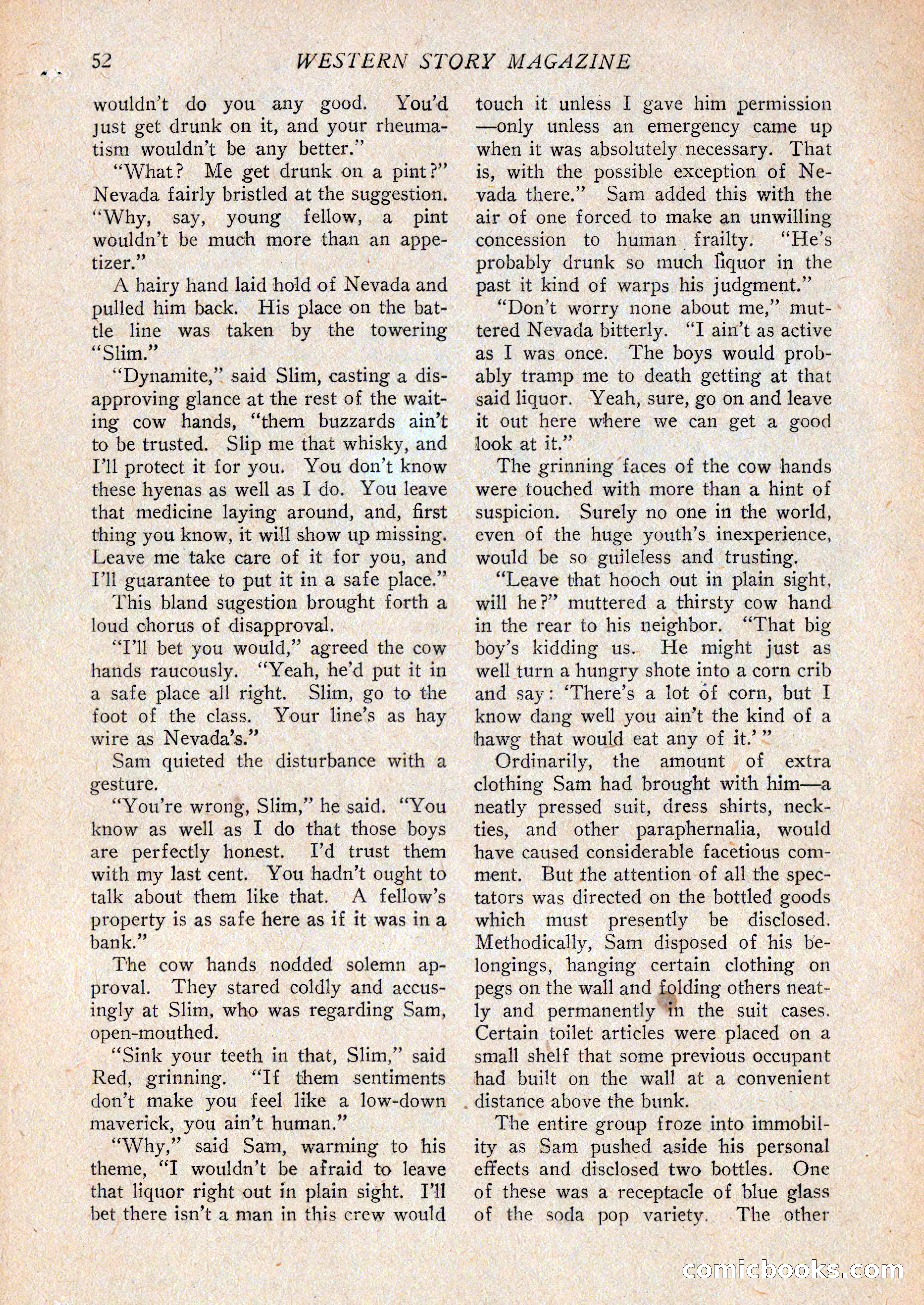 Western Story Magazine, February 27, 1926 — page 54 of 148
