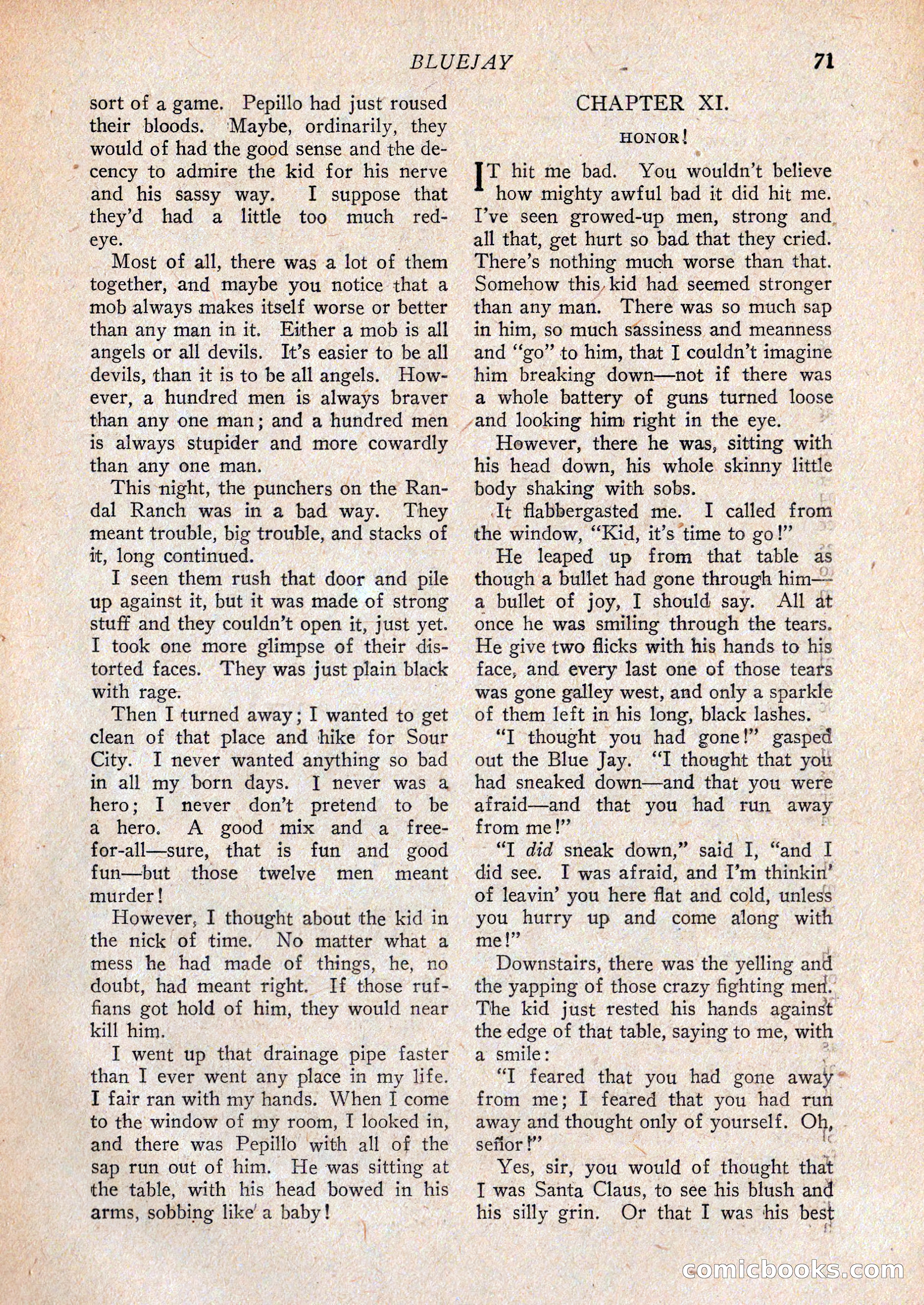 Western Story Magazine, February 27, 1926 — page 73 of 148