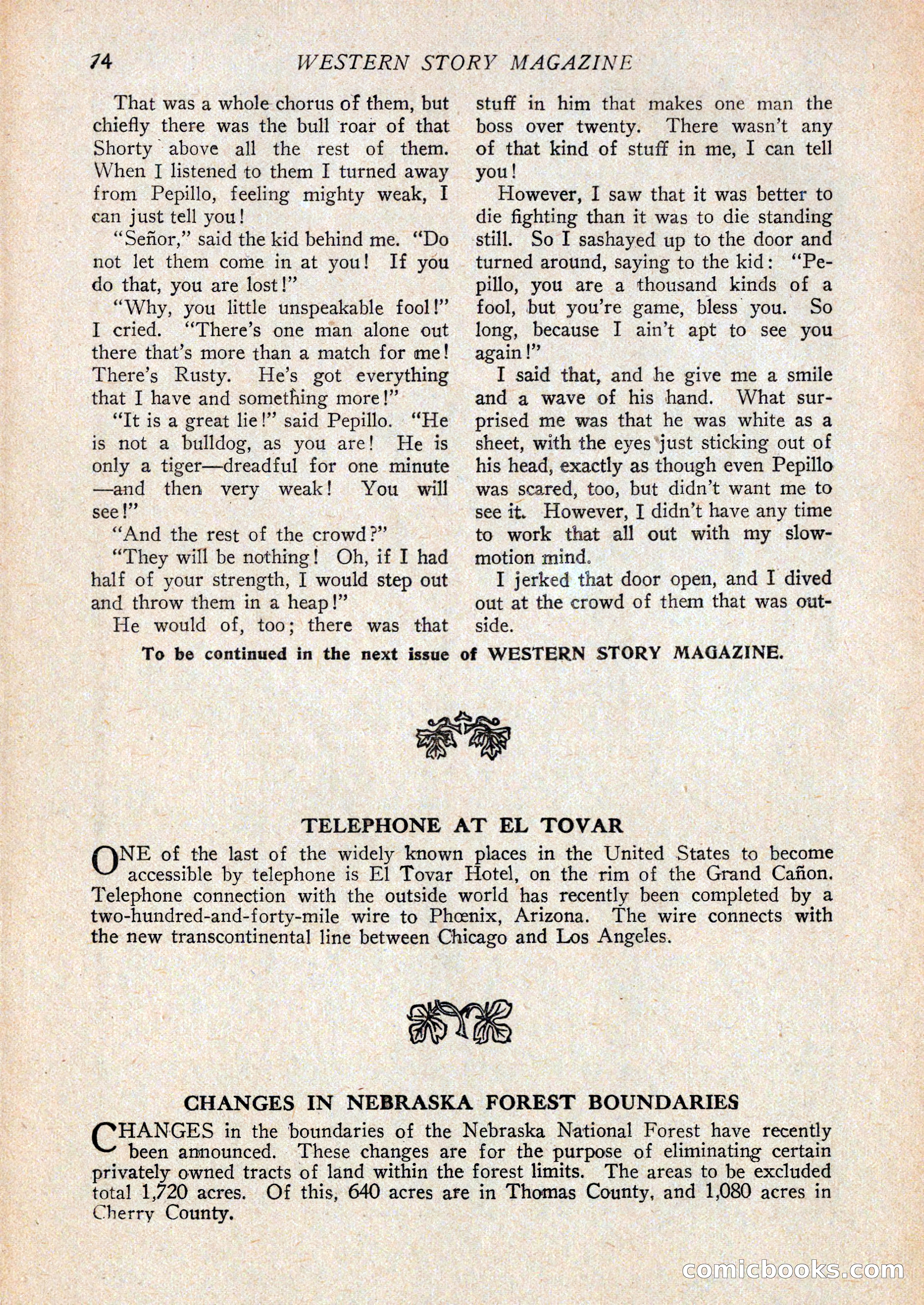 Western Story Magazine, February 27, 1926 — page 76 of 148