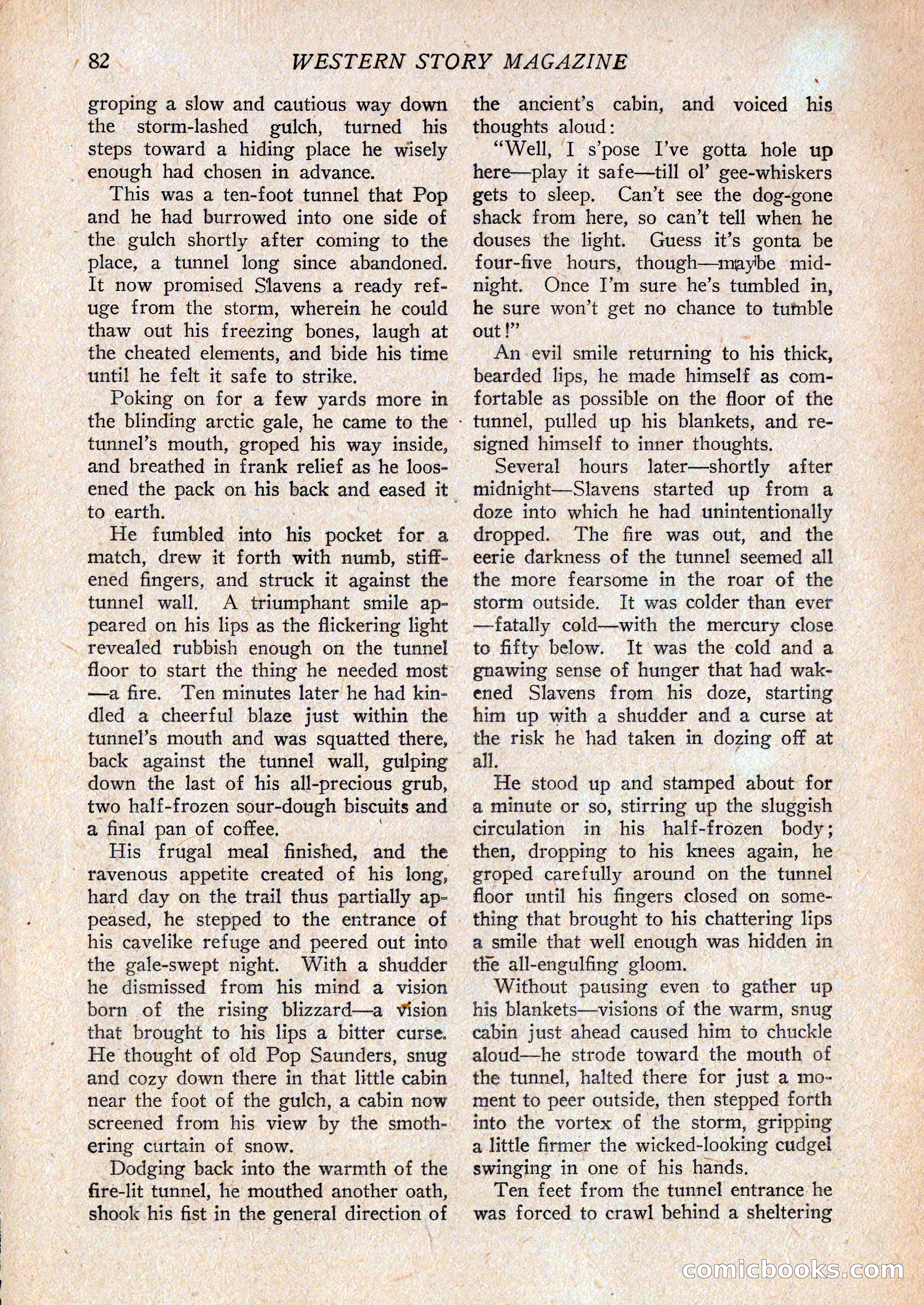 Western Story Magazine, February 27, 1926 — page 84 of 148