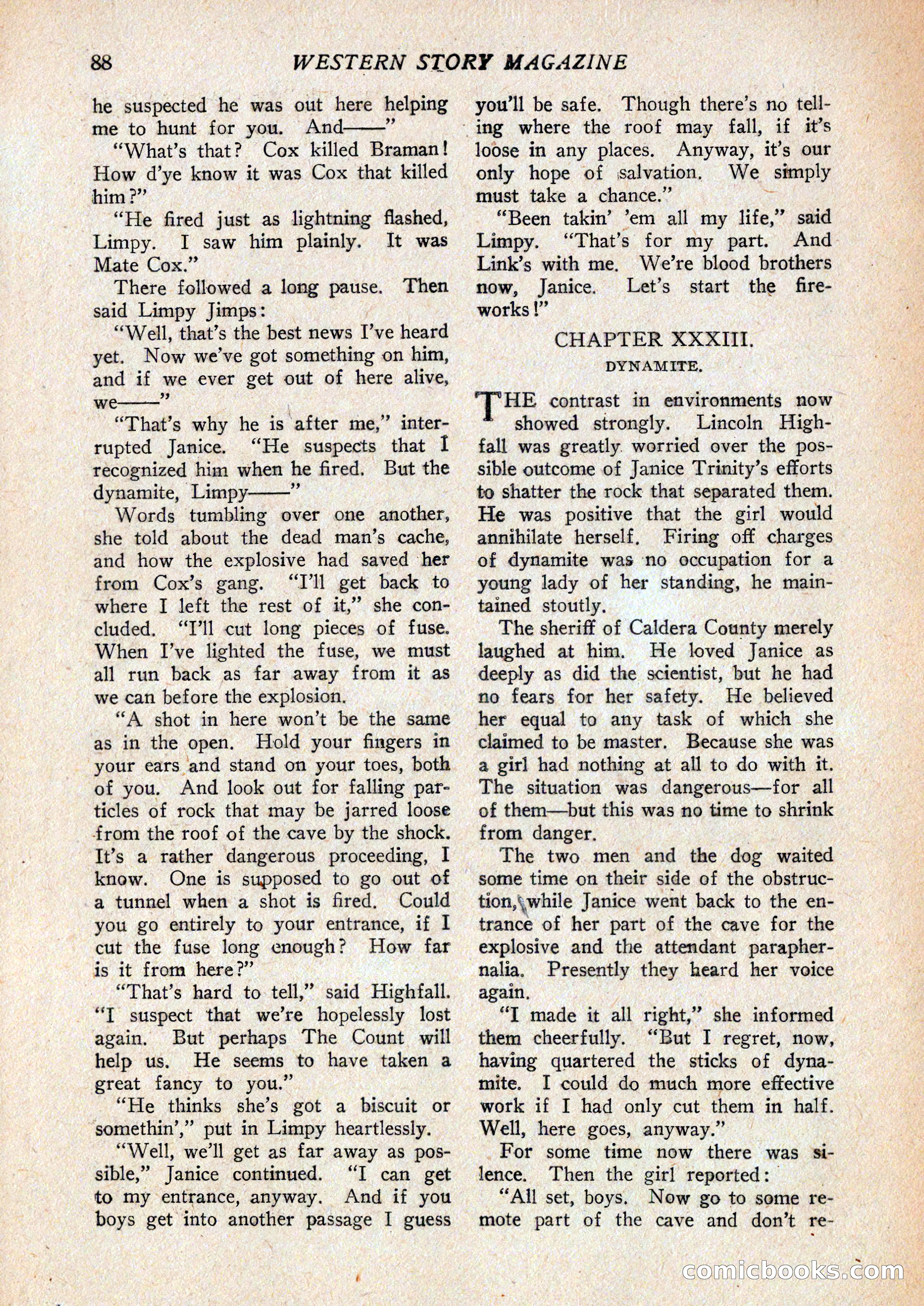 Western Story Magazine, February 27, 1926 — page 90 of 148
