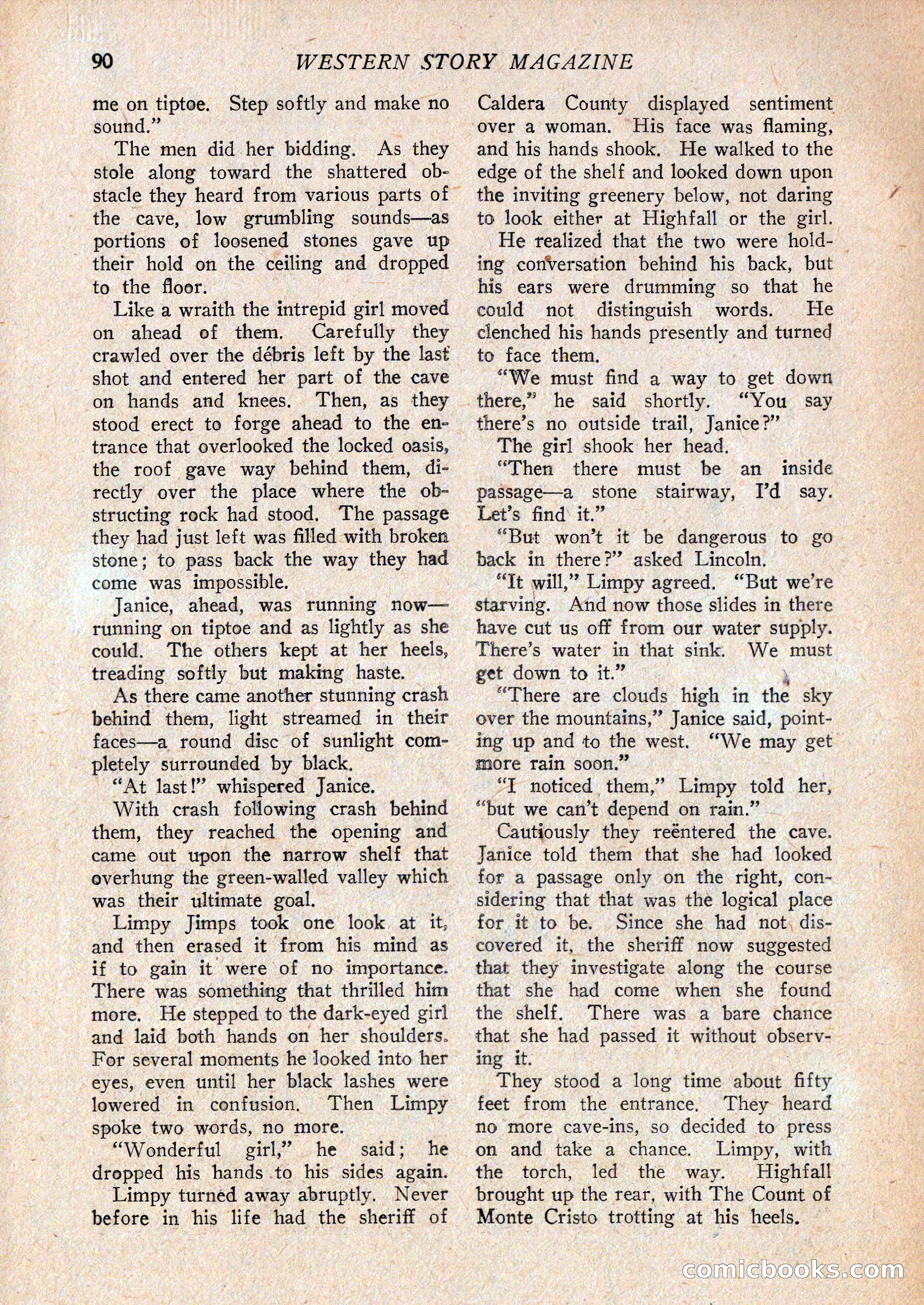 Western Story Magazine, February 27, 1926 — page 92 of 148