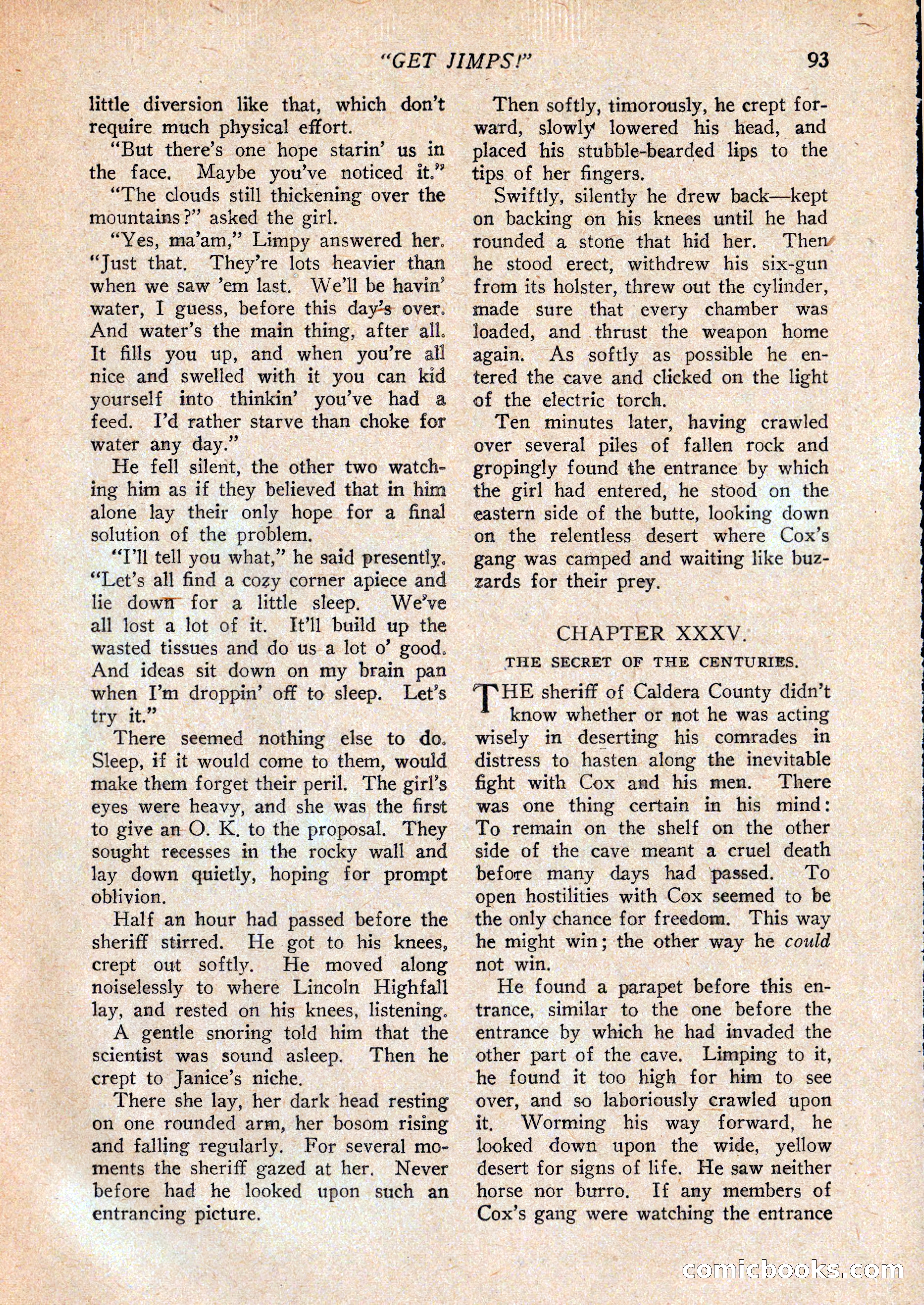 Western Story Magazine, February 27, 1926 — page 95 of 148