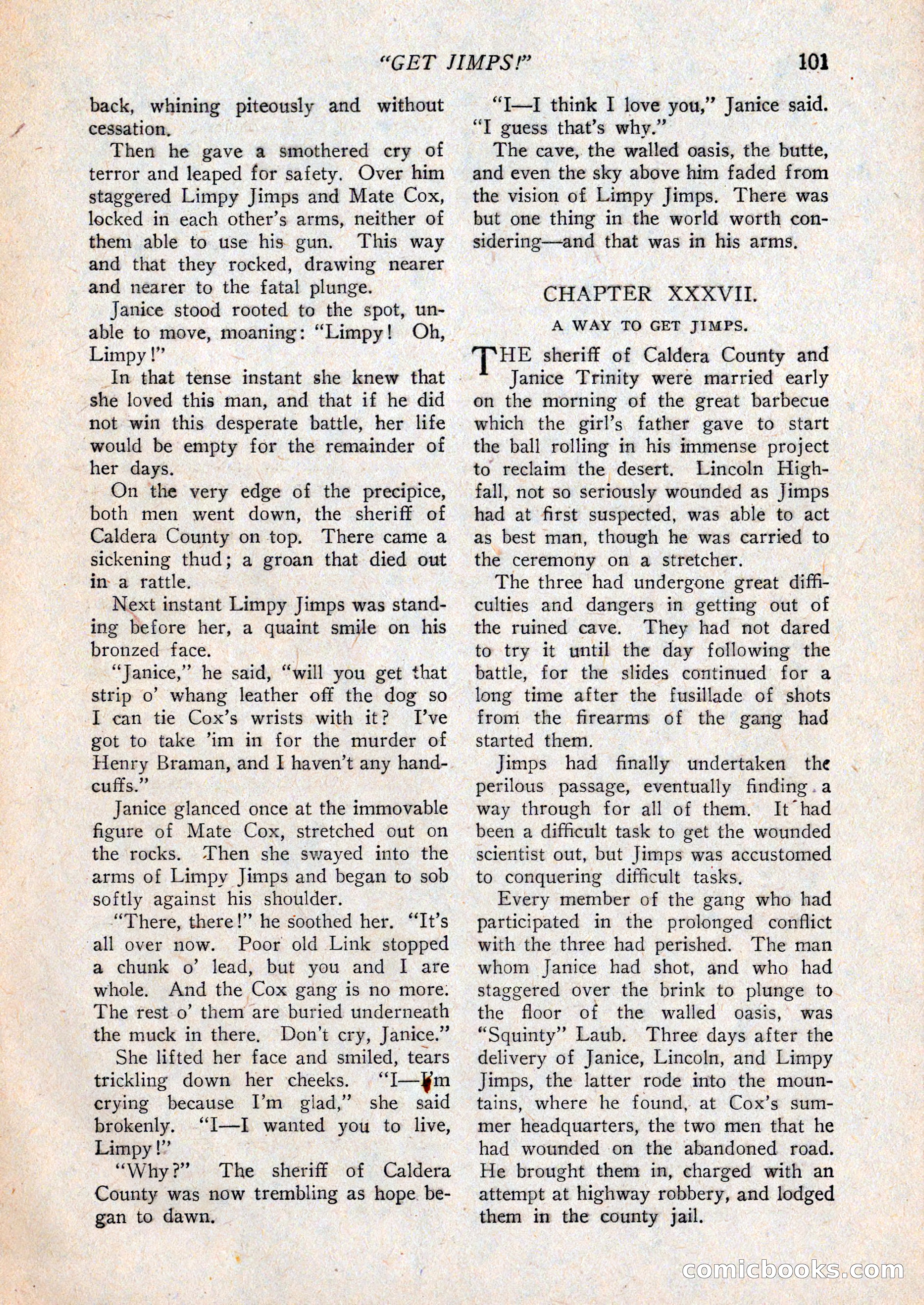 Western Story Magazine, February 27, 1926 — page 103 of 148