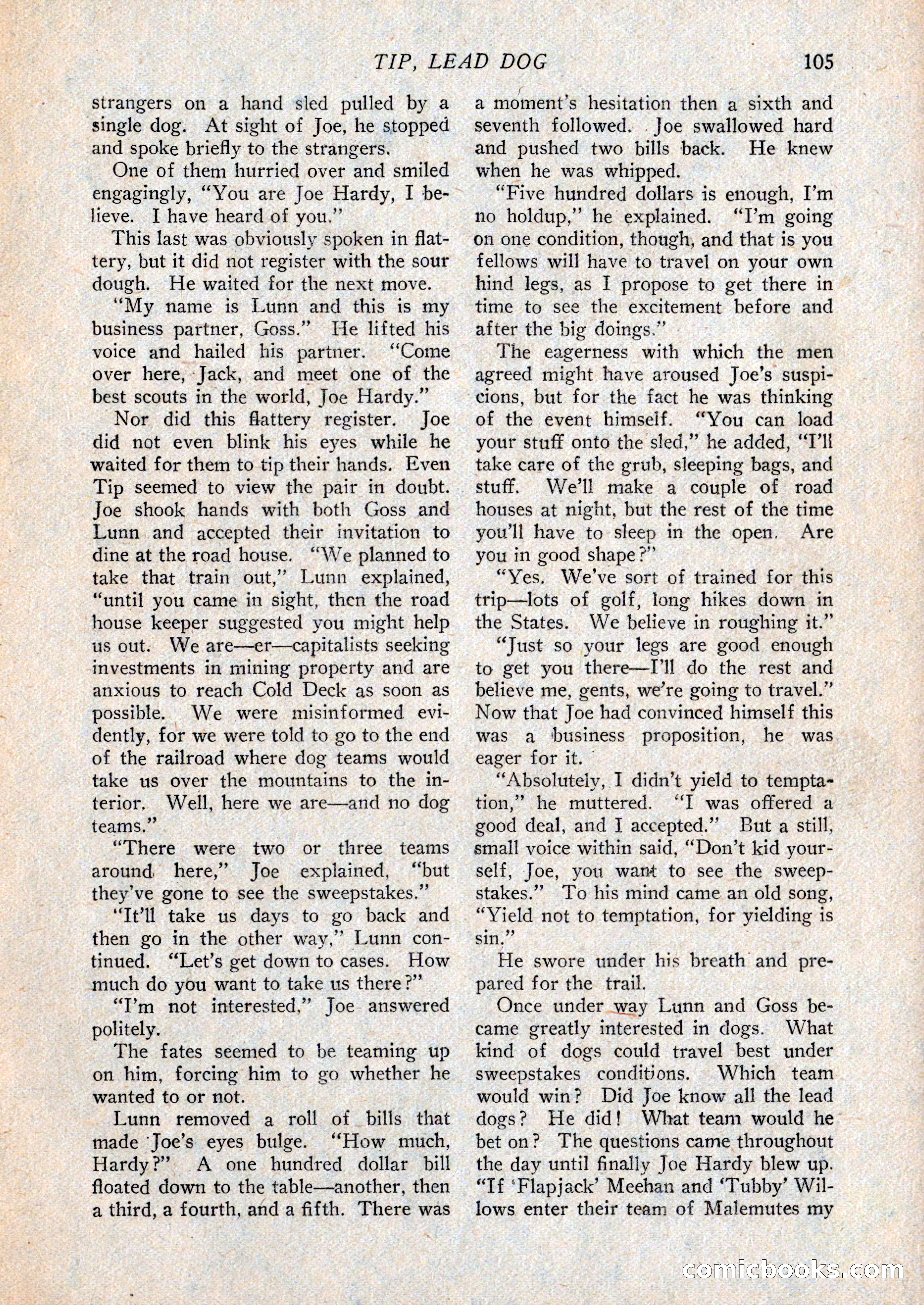 Western Story Magazine, February 27, 1926 — page 107 of 148