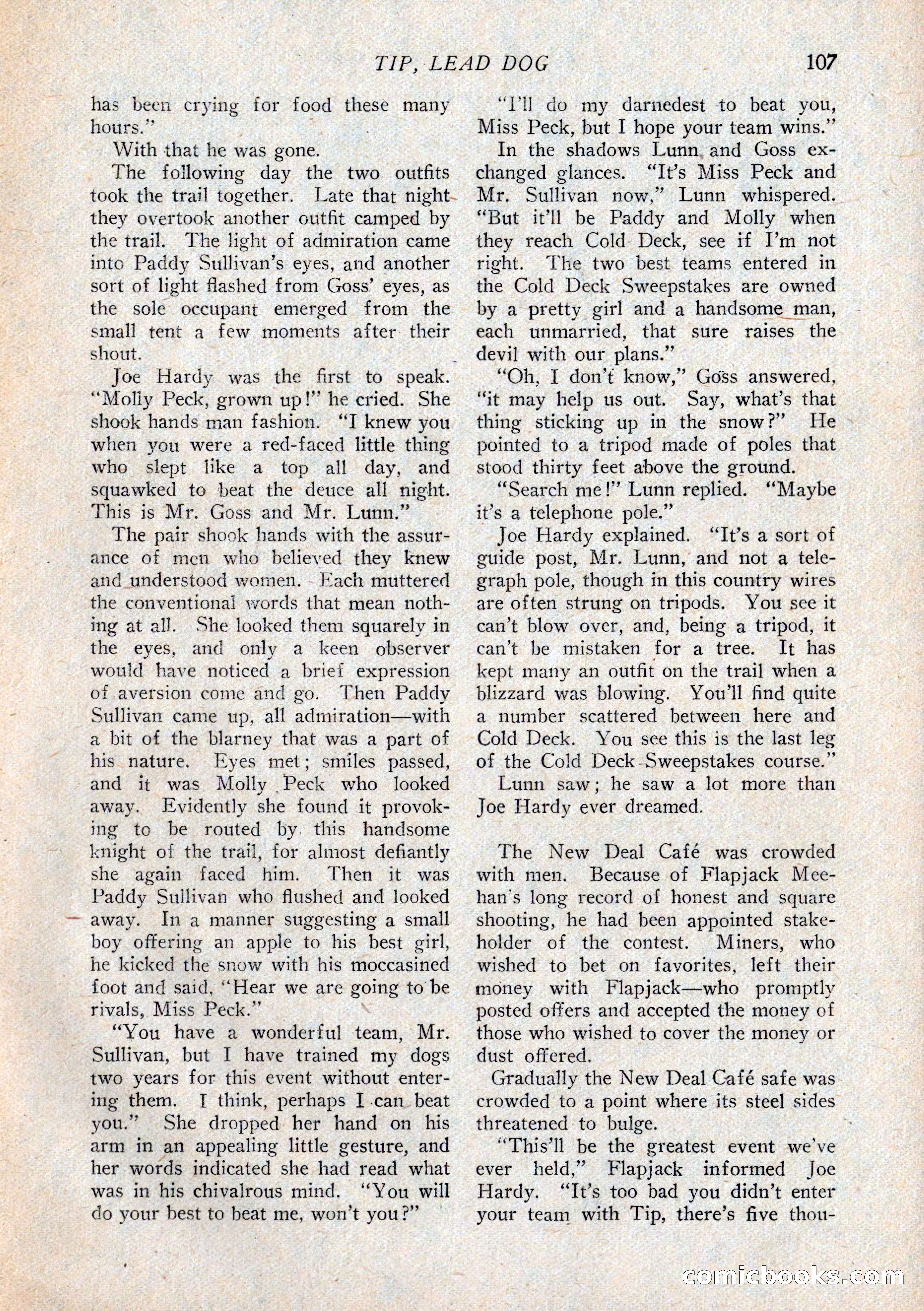 Western Story Magazine, February 27, 1926 — page 109 of 148