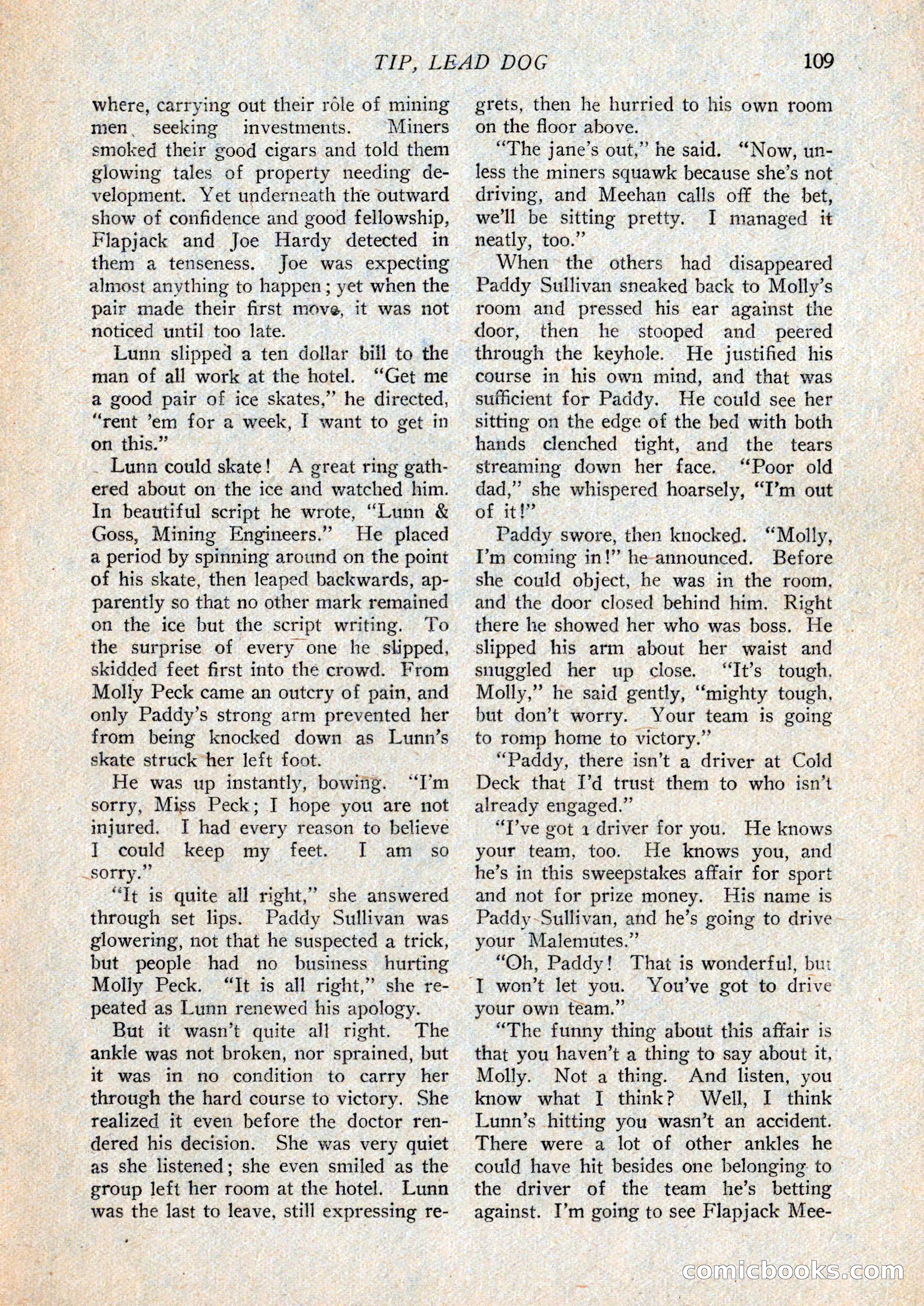 Western Story Magazine, February 27, 1926 — page 111 of 148