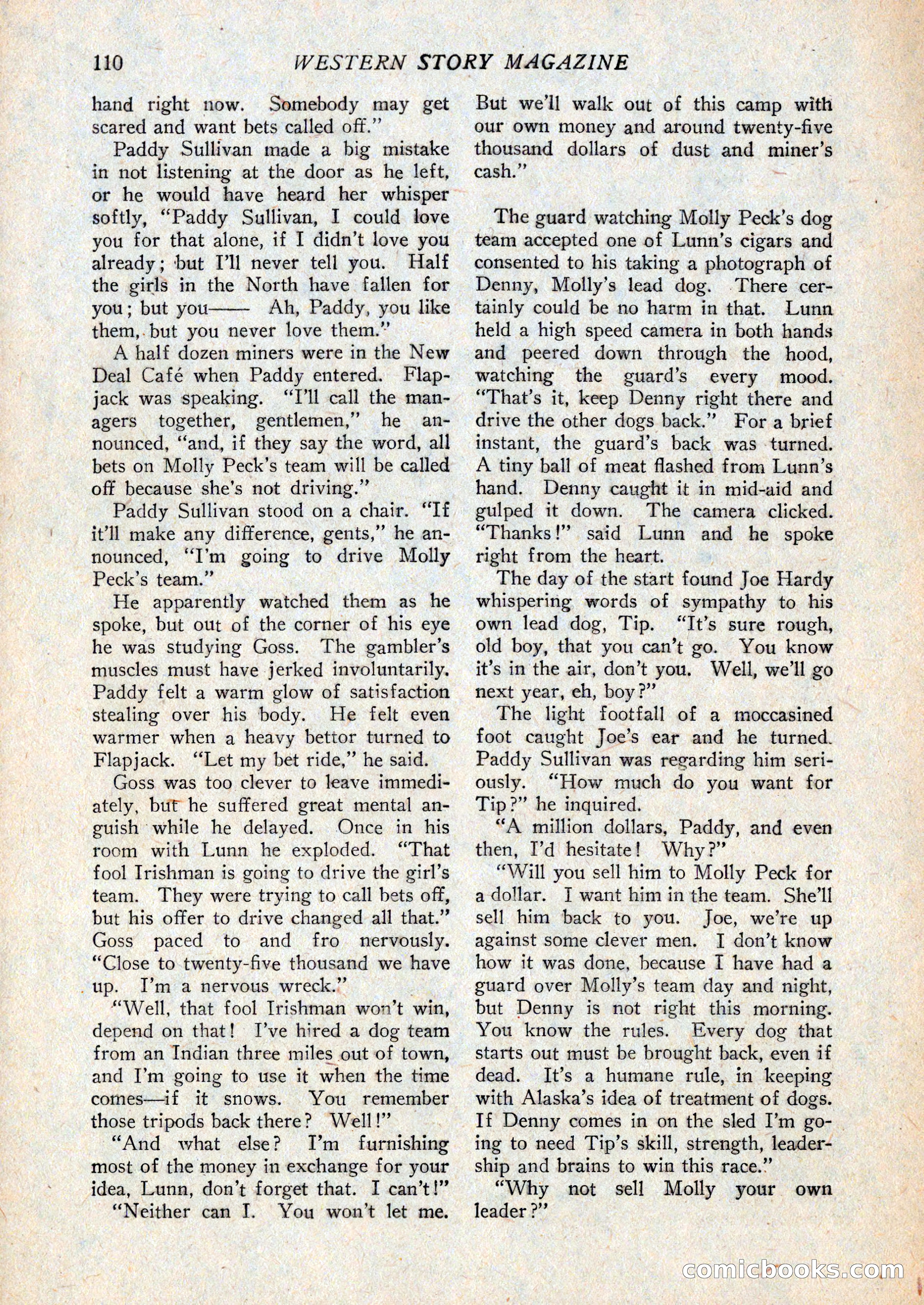 Western Story Magazine, February 27, 1926 — page 112 of 148