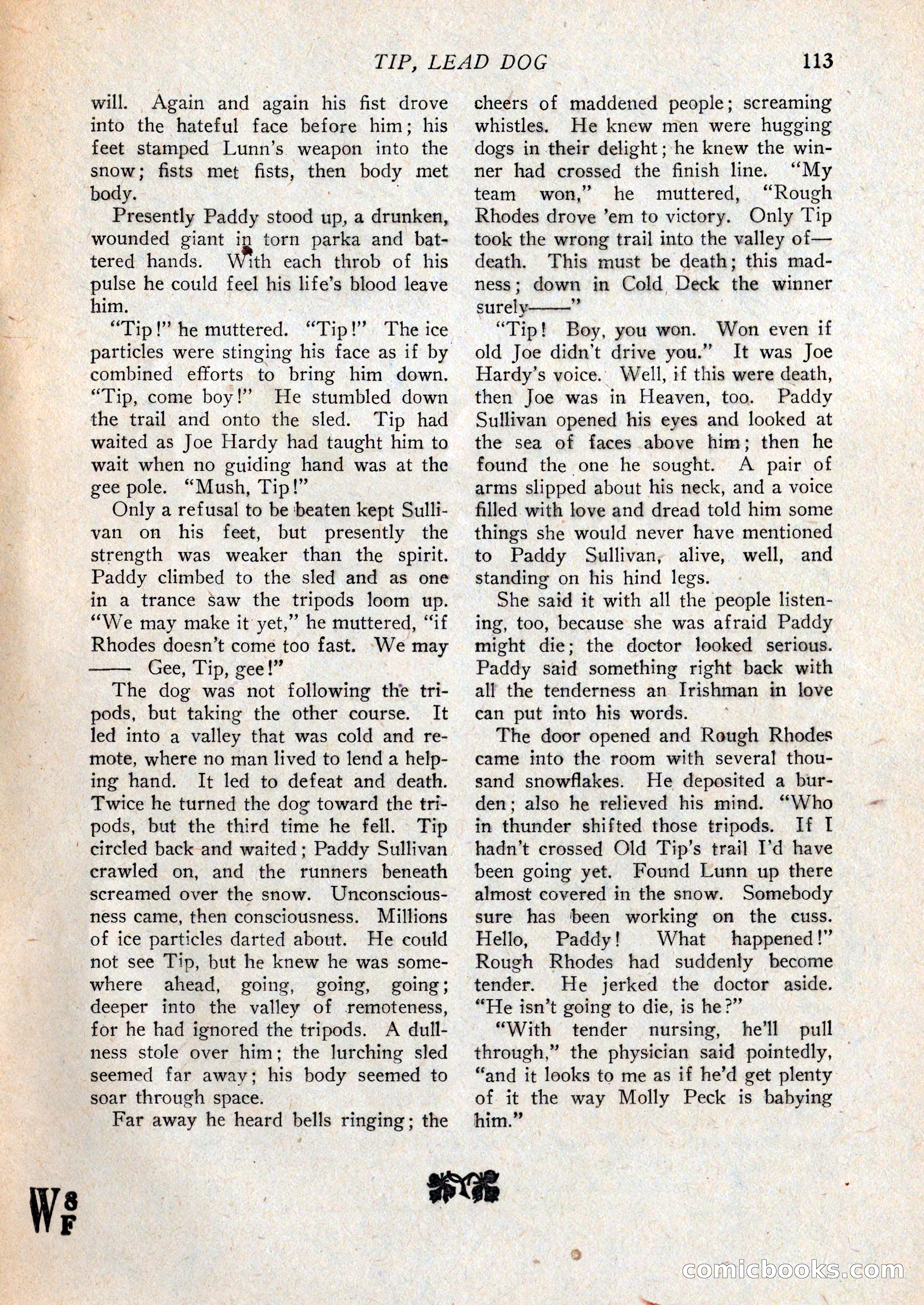 Western Story Magazine, February 27, 1926 — page 115 of 148