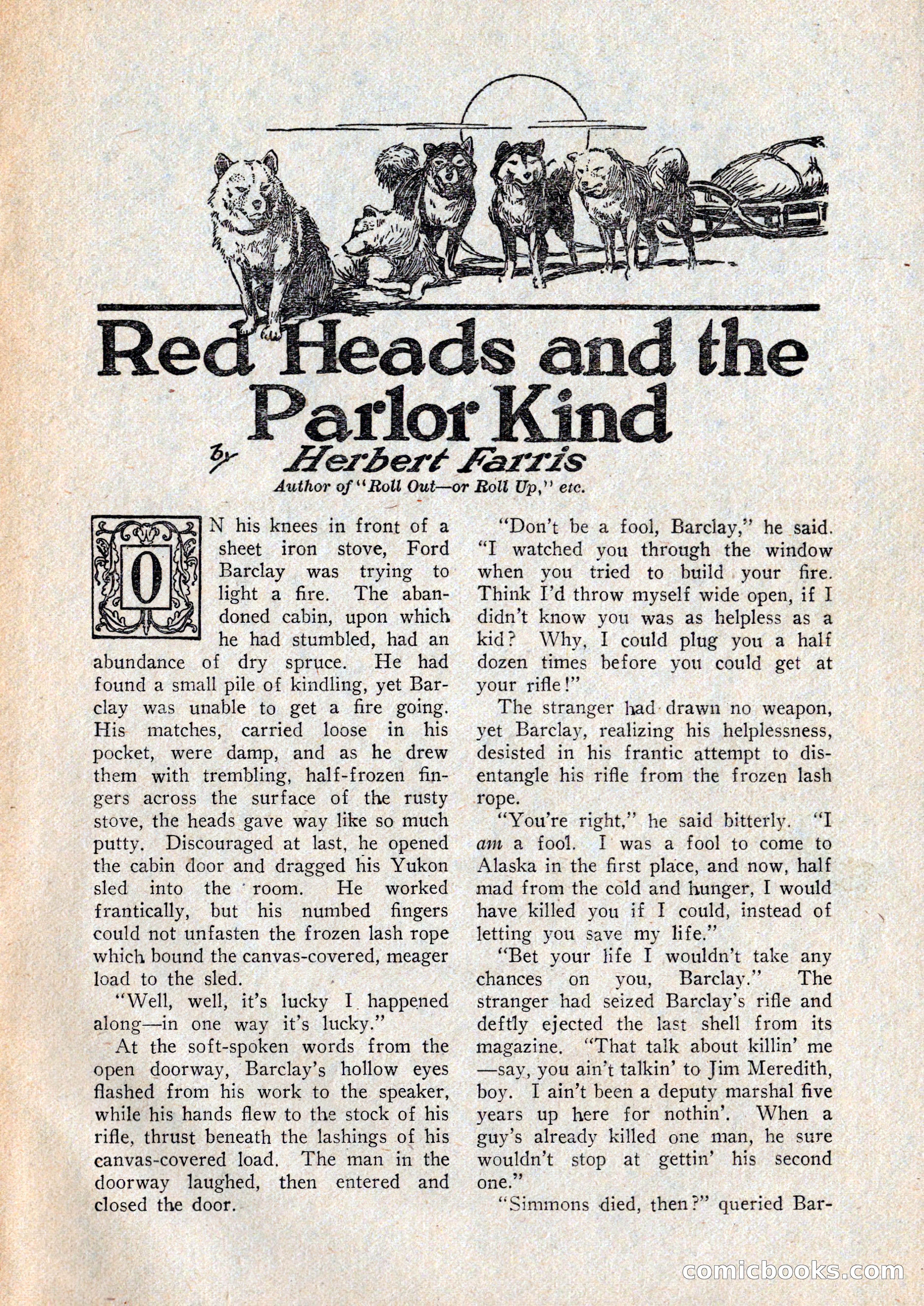 Western Story Magazine, February 27, 1926 — page 123 of 148