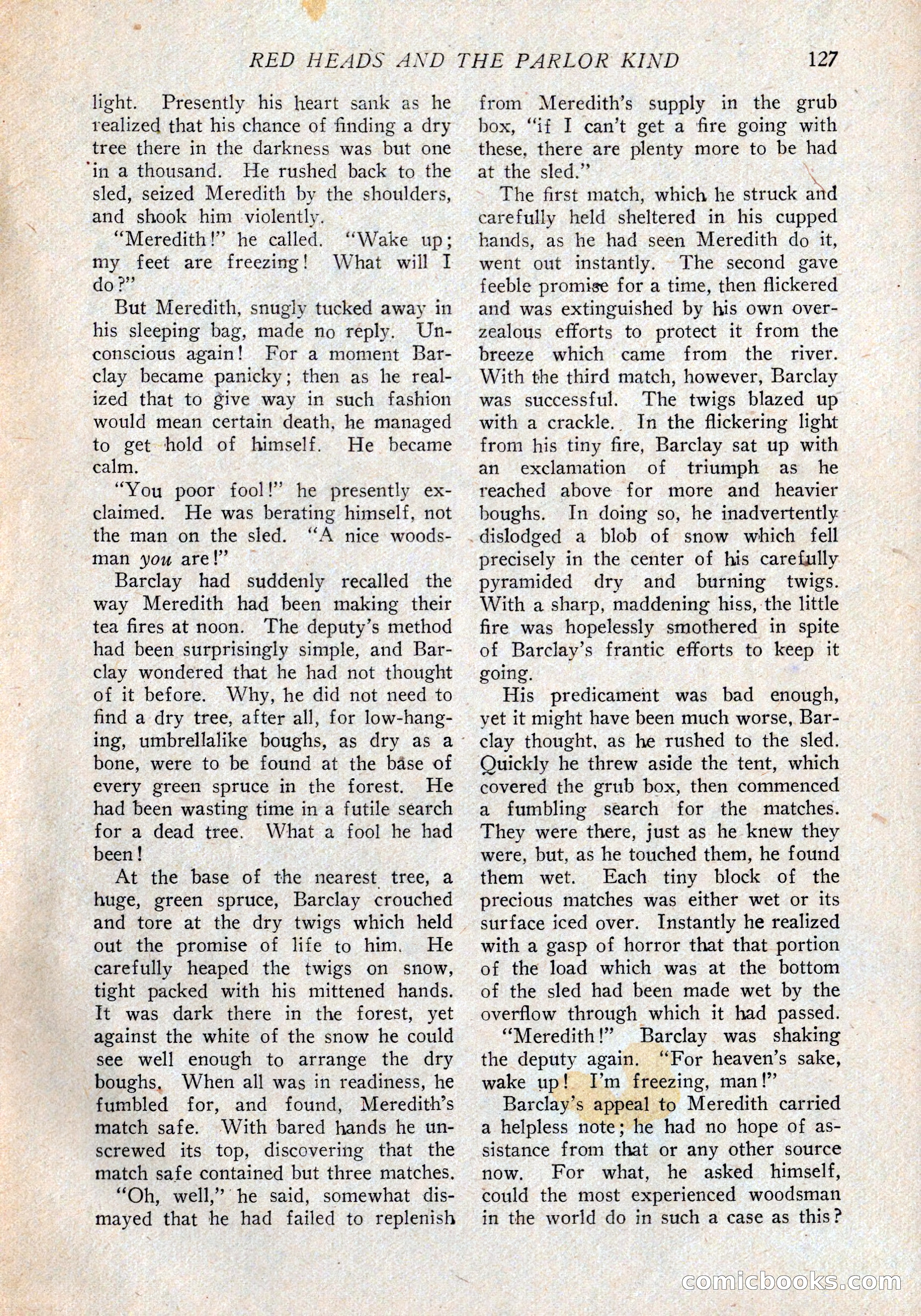 Western Story Magazine, February 27, 1926 — page 129 of 148