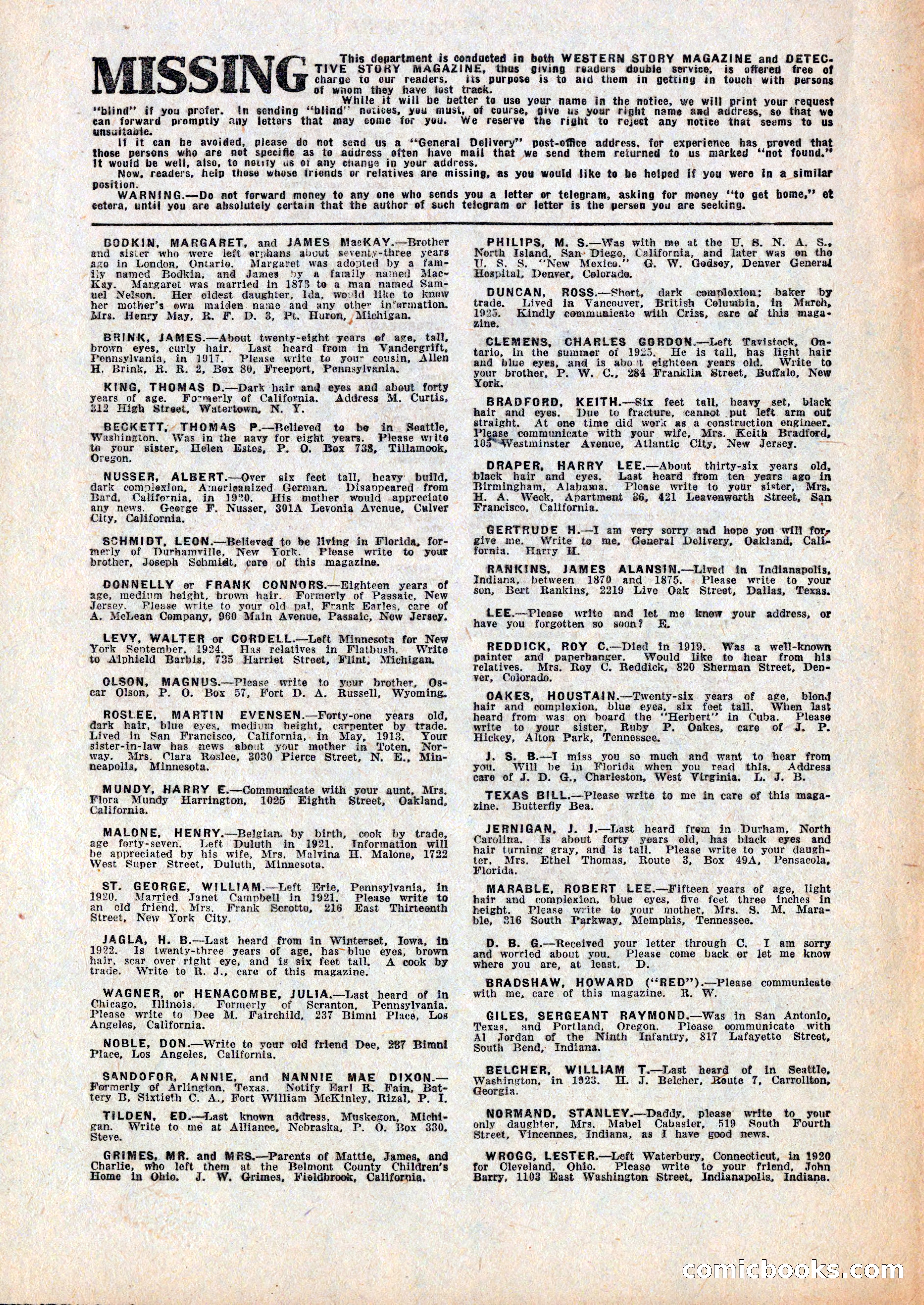 Western Story Magazine, February 27, 1926 — page 144 of 148