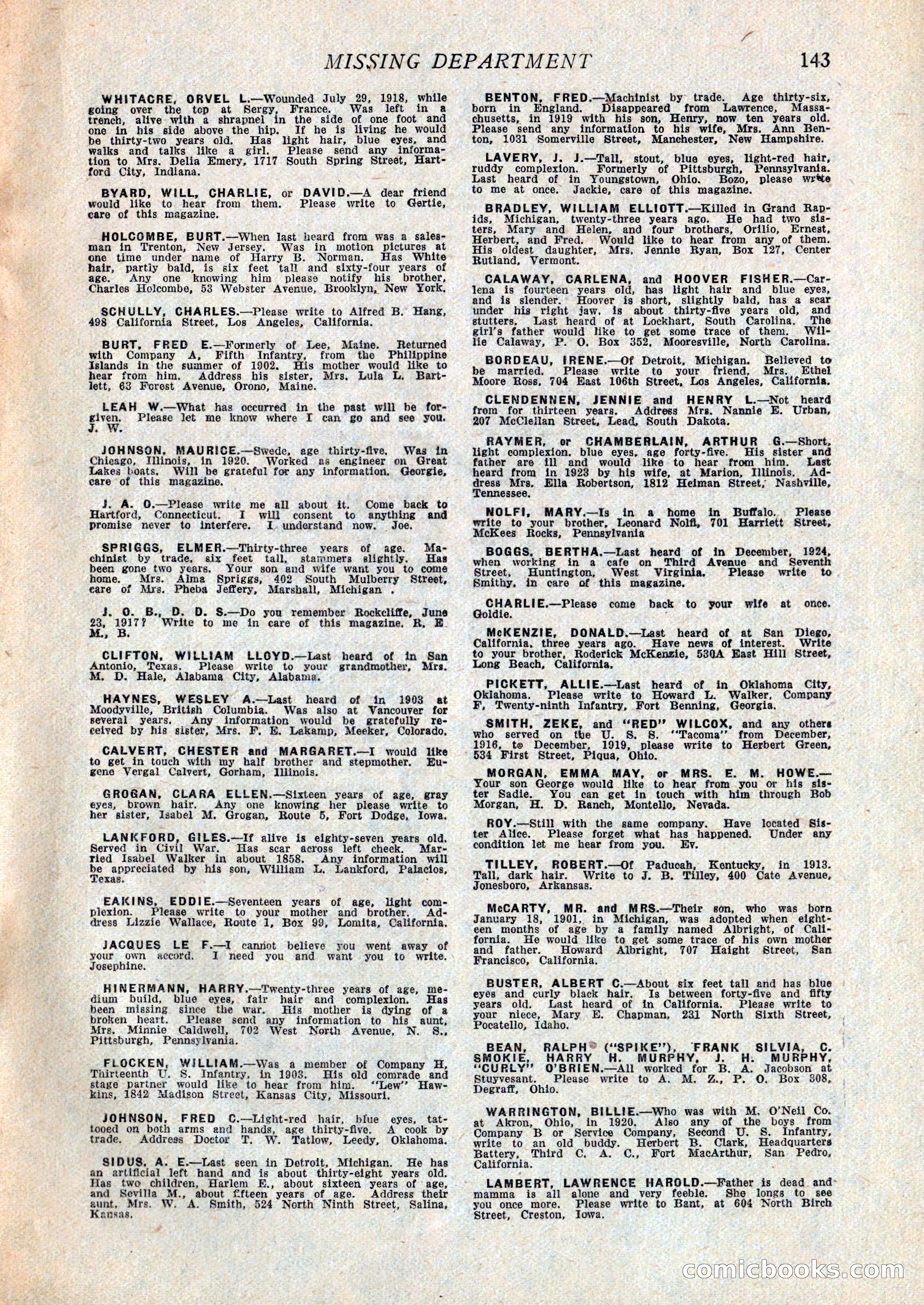 Western Story Magazine, February 27, 1926 — page 145 of 148