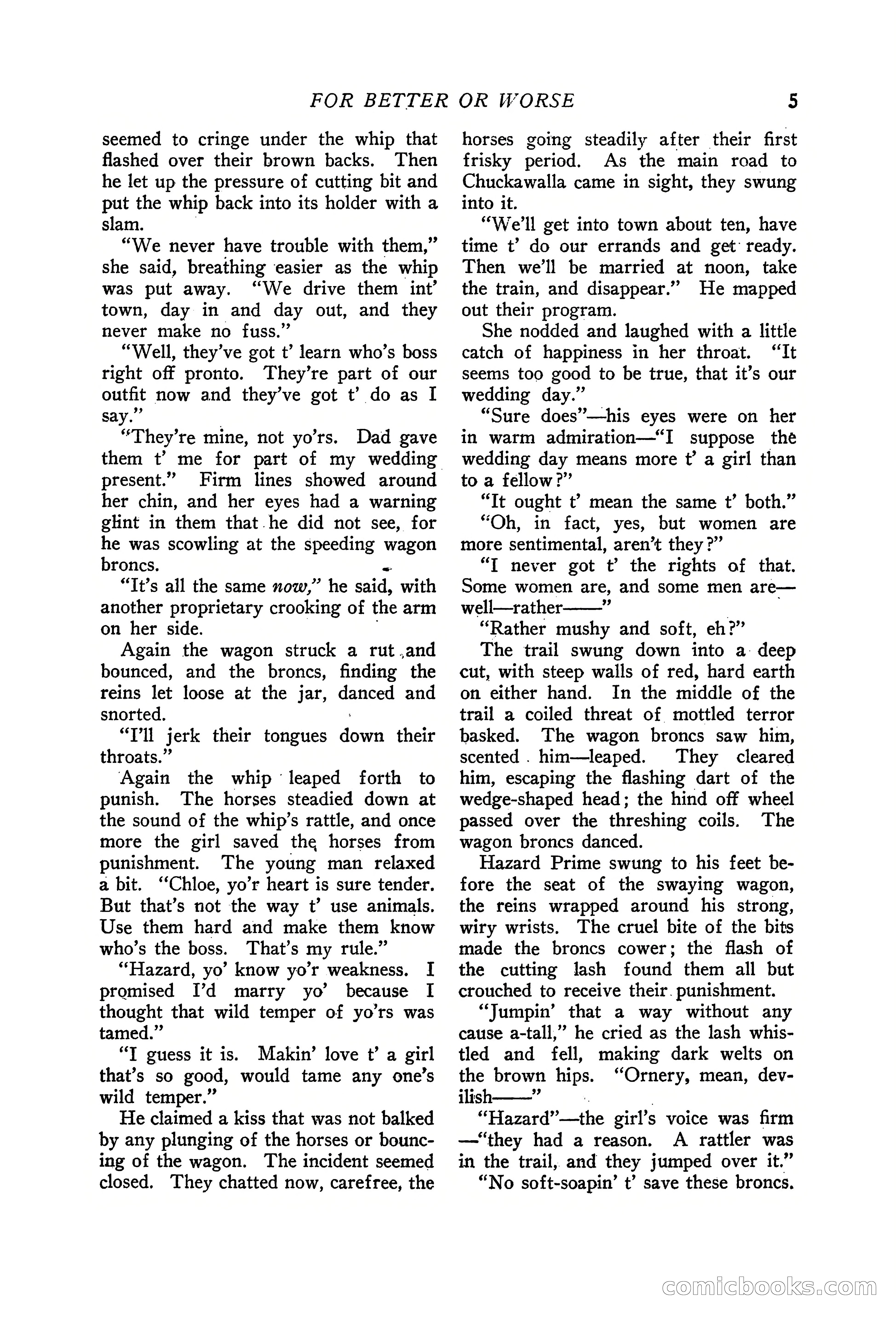 Western Story Magazine, June 19, 1926 — page 7 of 148