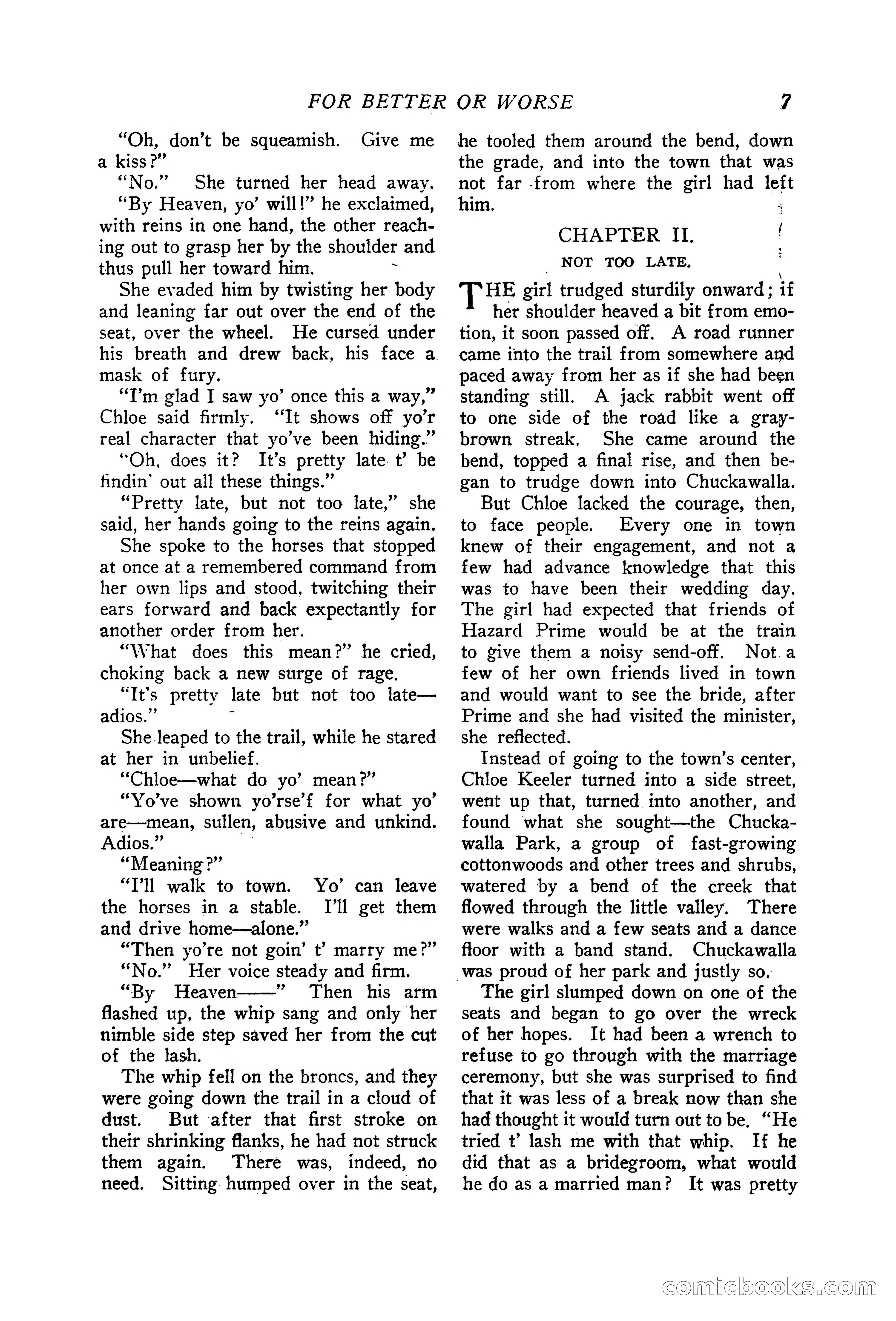 Western Story Magazine, June 19, 1926 — page 9 of 148