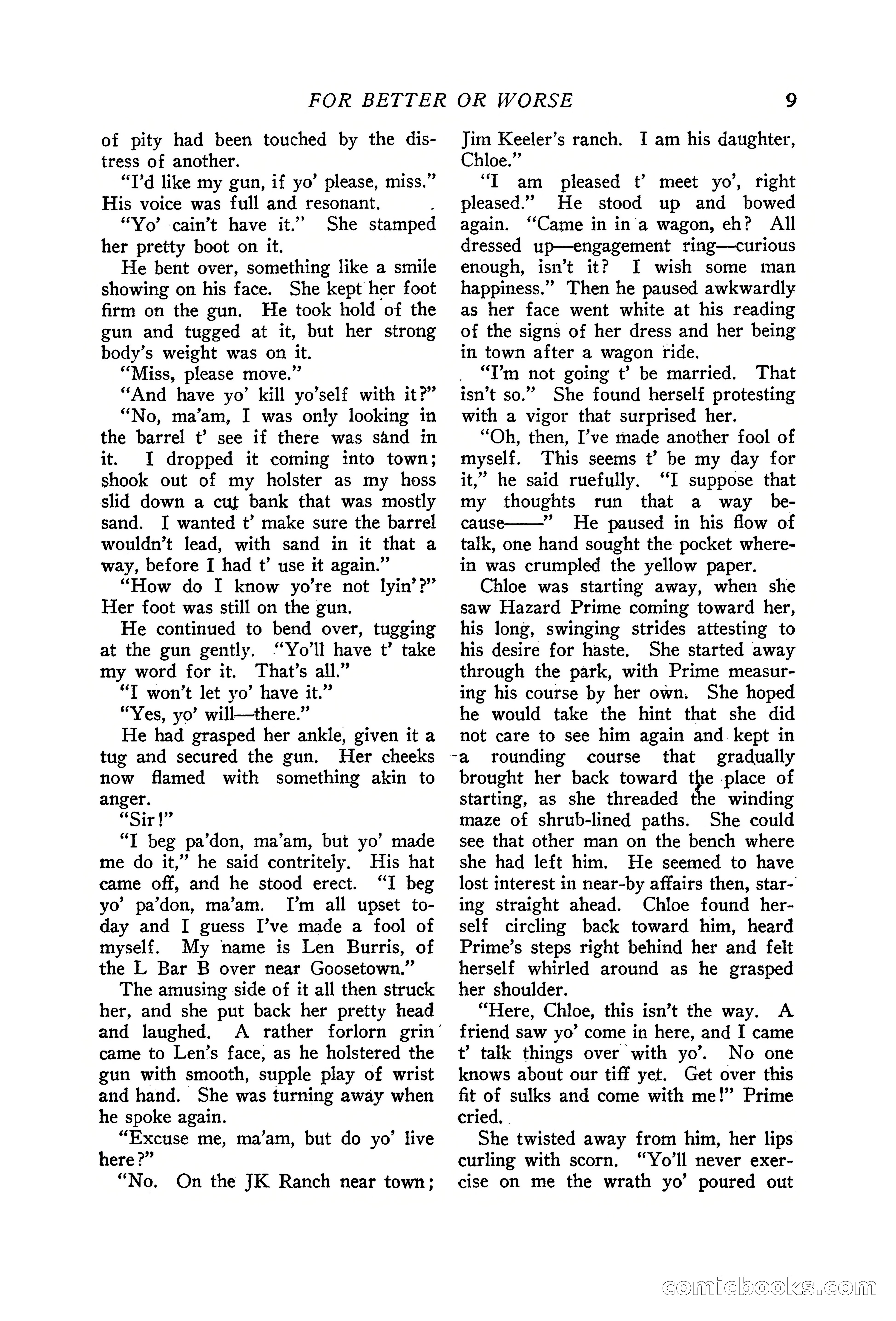 Western Story Magazine, June 19, 1926 — page 11 of 148