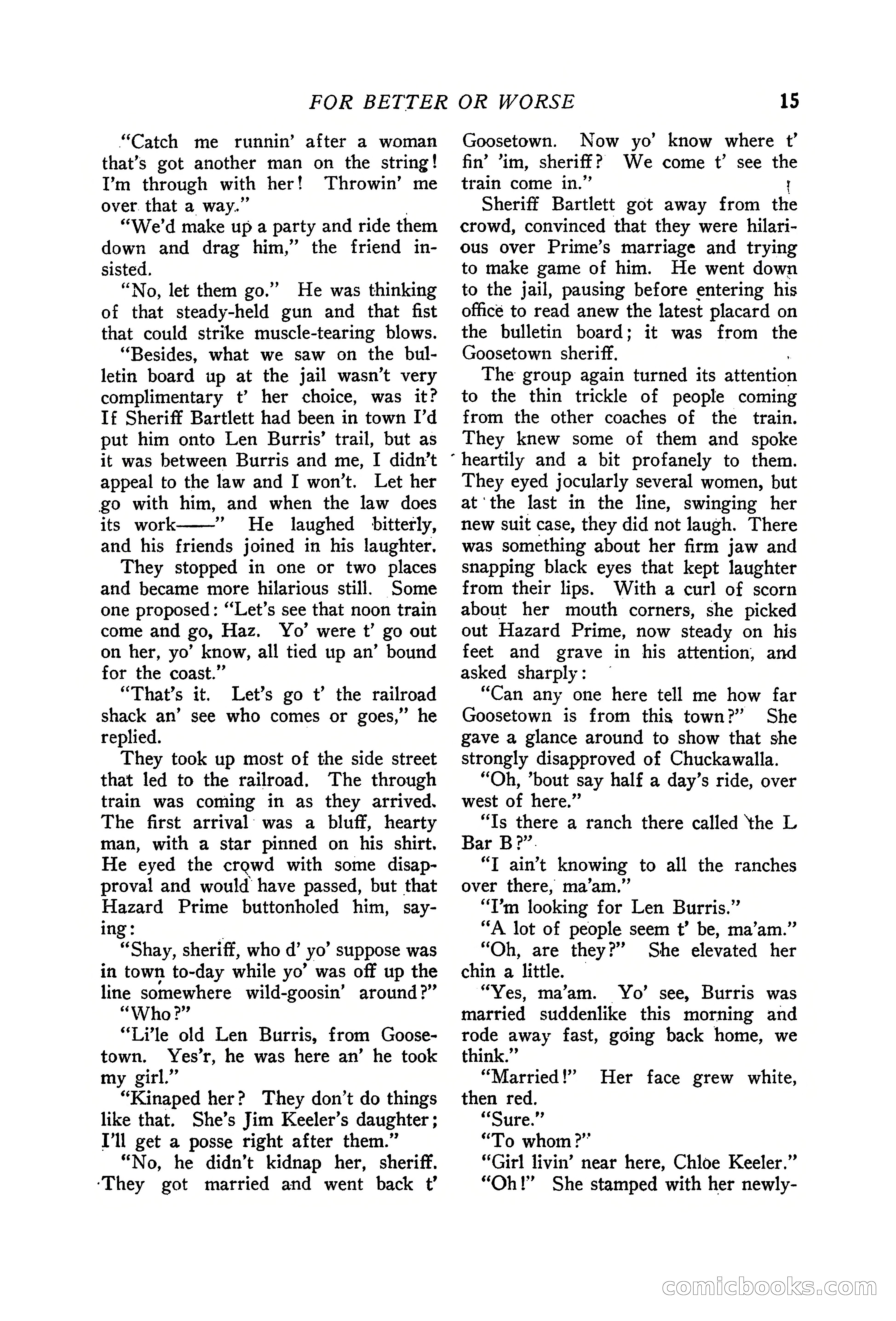 Western Story Magazine, June 19, 1926 — page 17 of 148