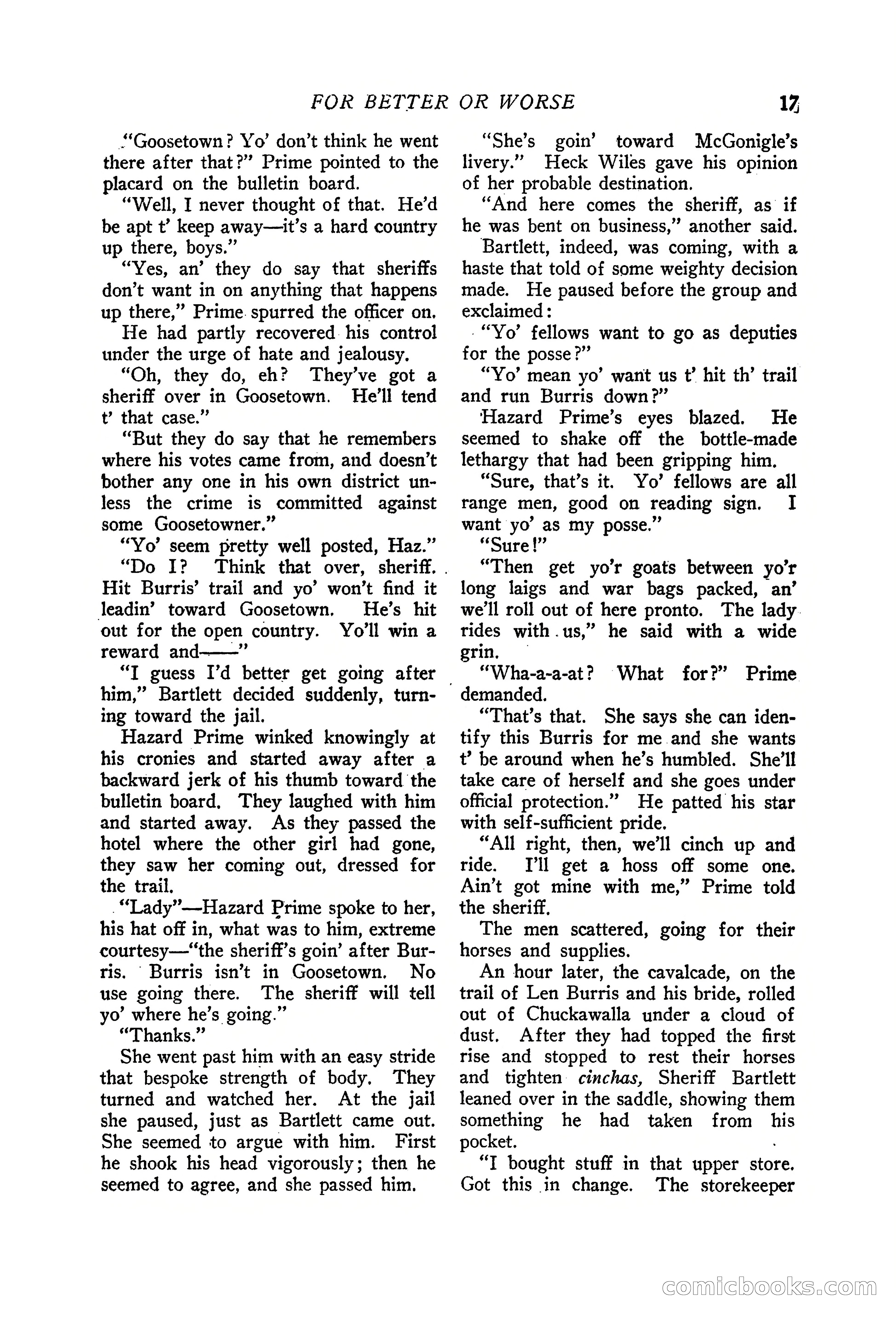Western Story Magazine, June 19, 1926 — page 19 of 148