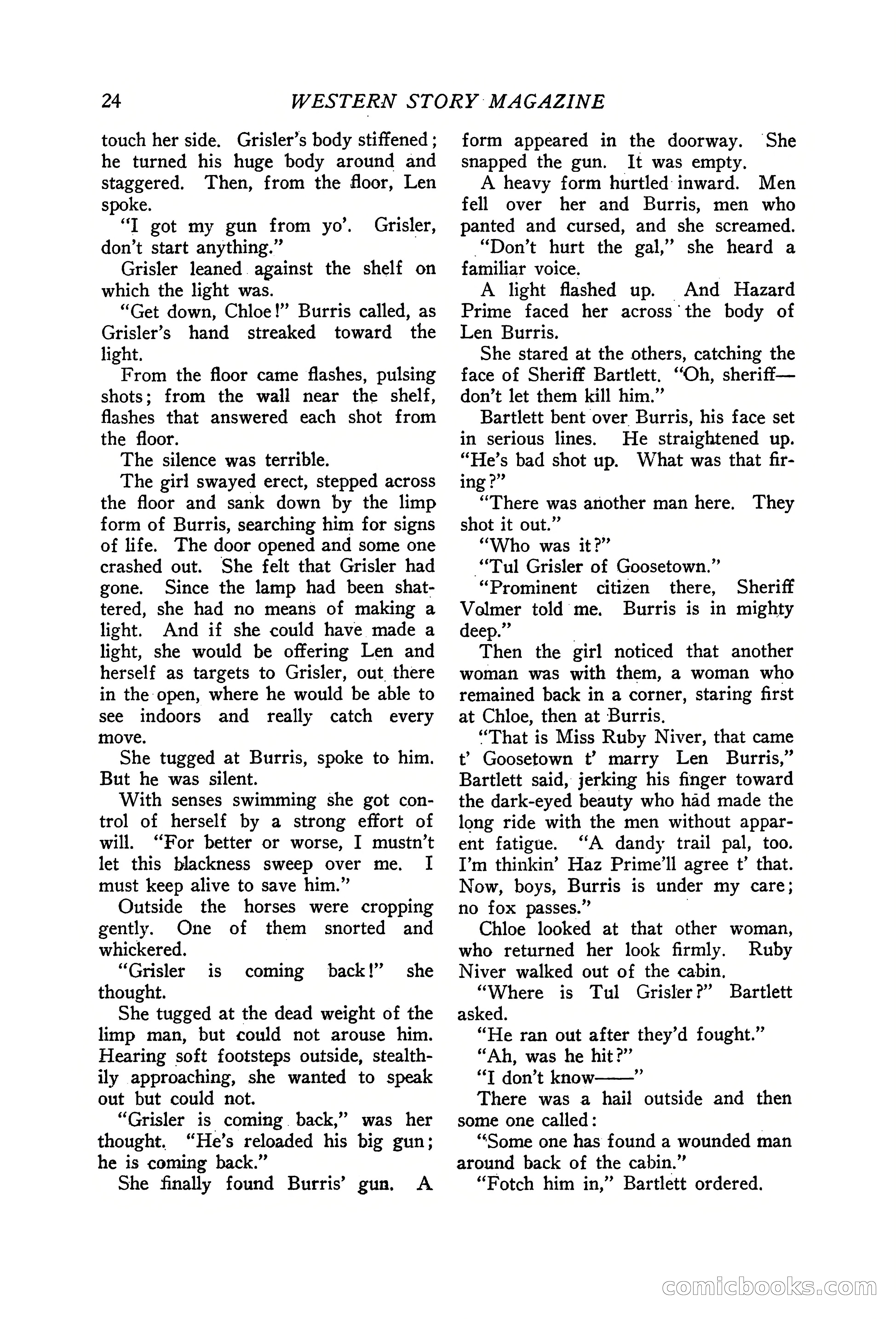 Western Story Magazine, June 19, 1926 — page 26 of 148