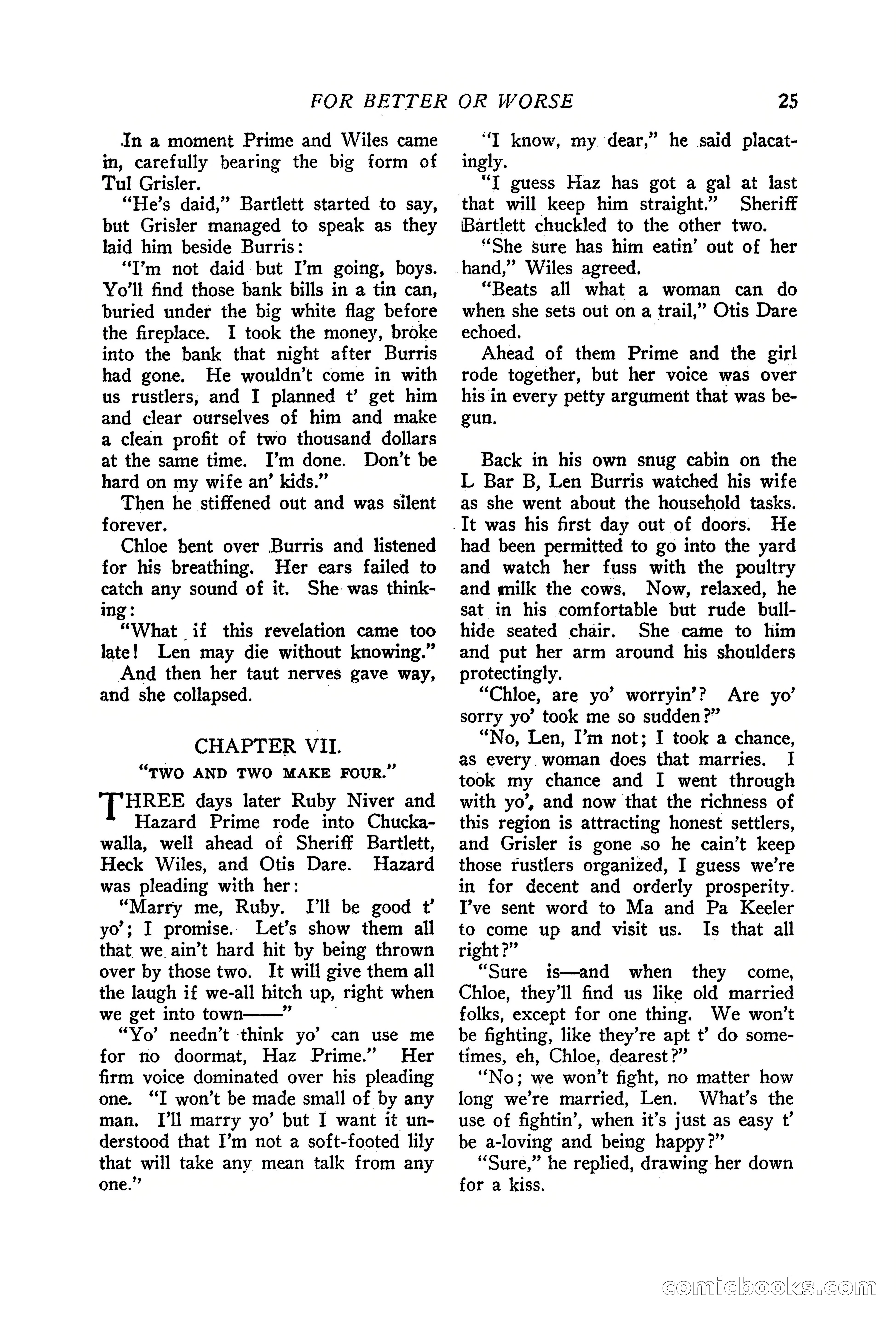 Western Story Magazine, June 19, 1926 — page 27 of 148