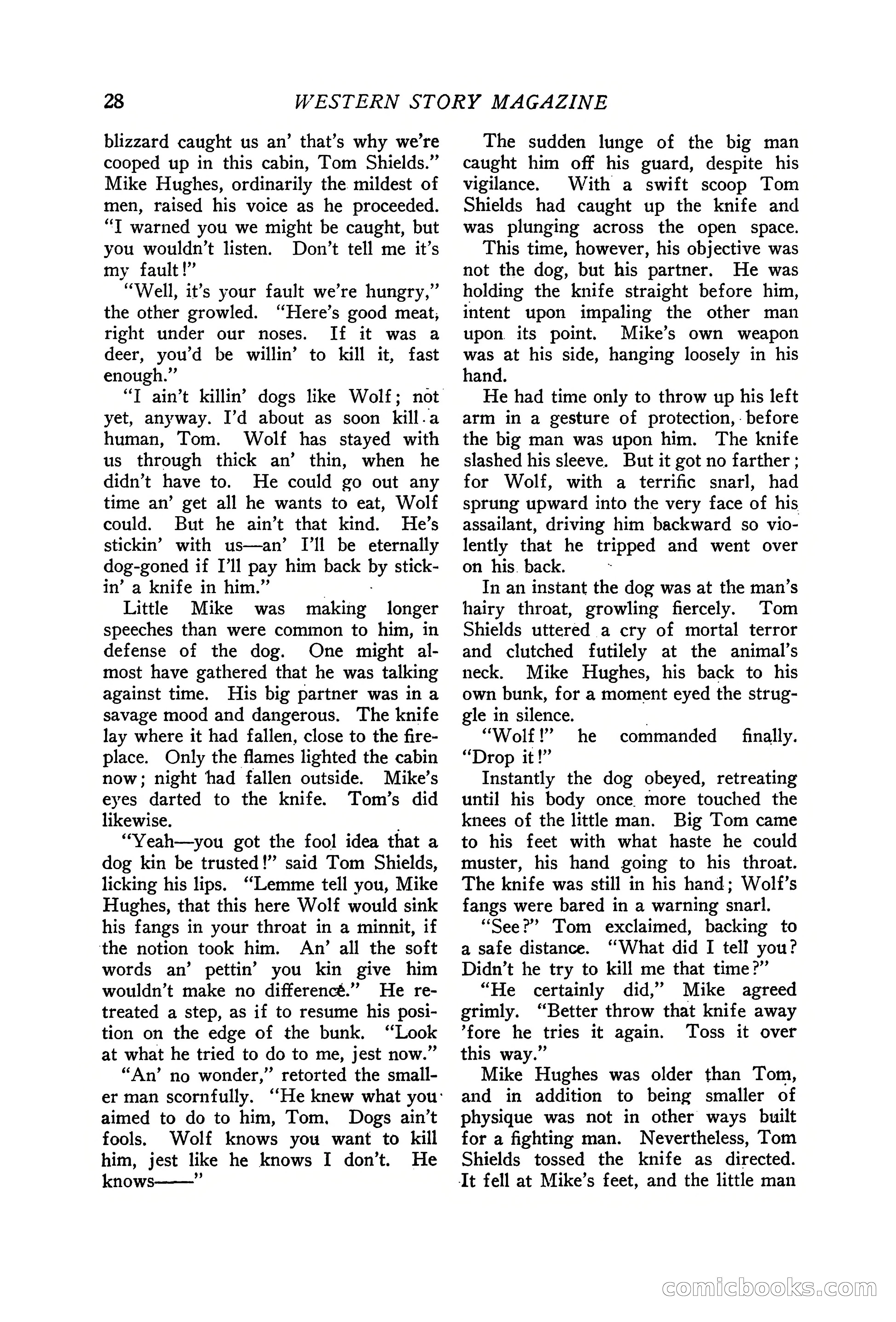 Western Story Magazine, June 19, 1926 — page 30 of 148