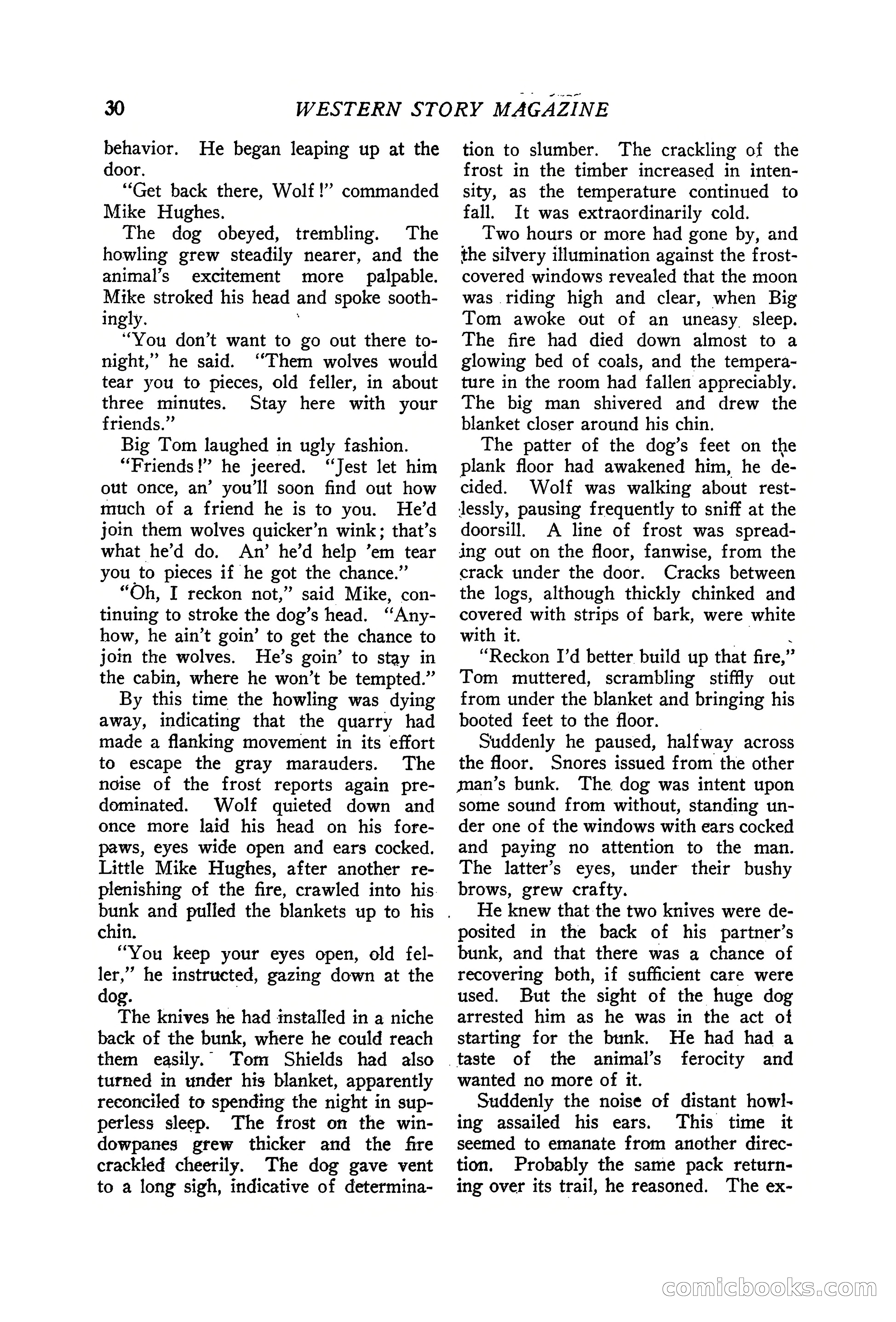 Western Story Magazine, June 19, 1926 — page 32 of 148