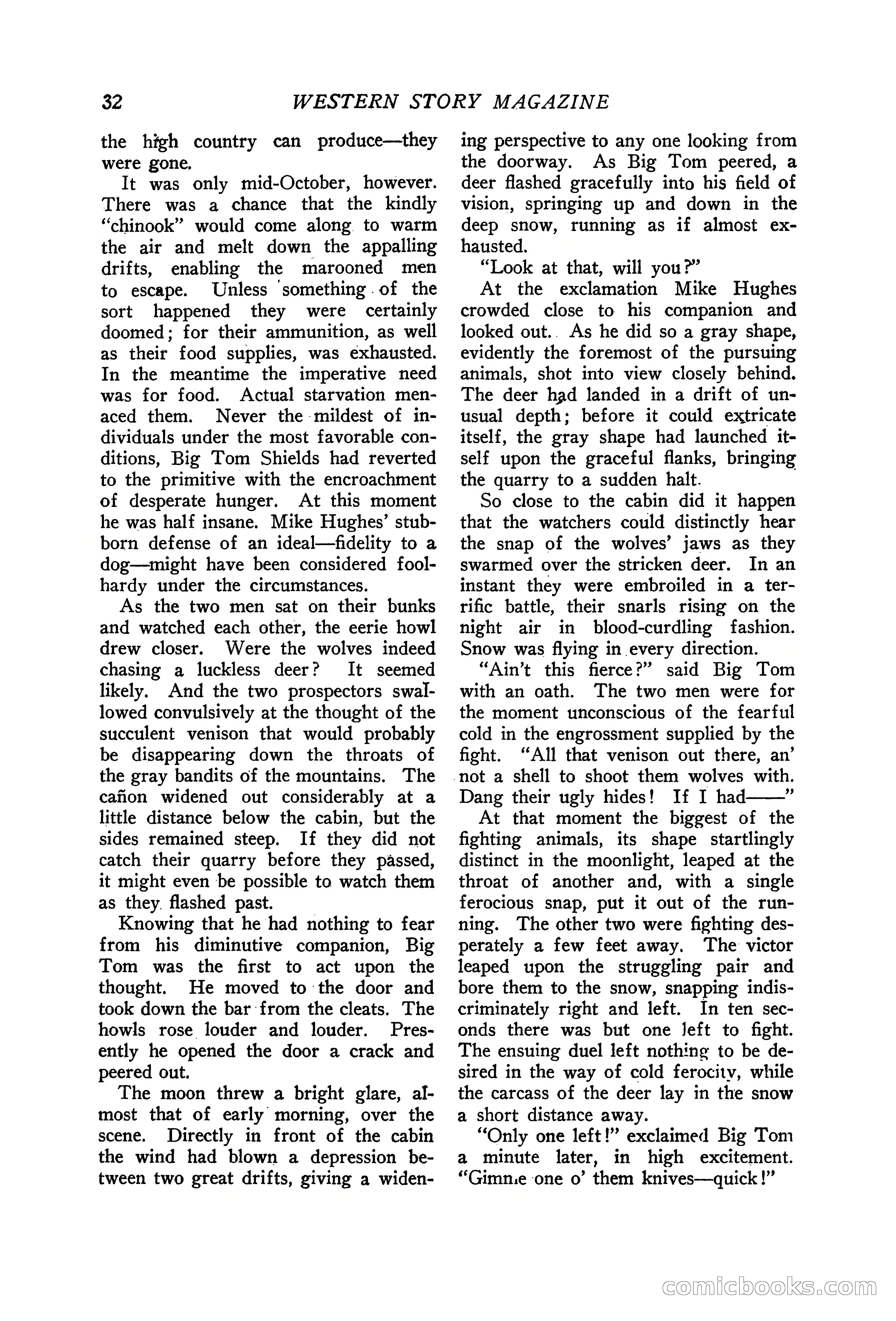 Western Story Magazine, June 19, 1926 — page 34 of 148
