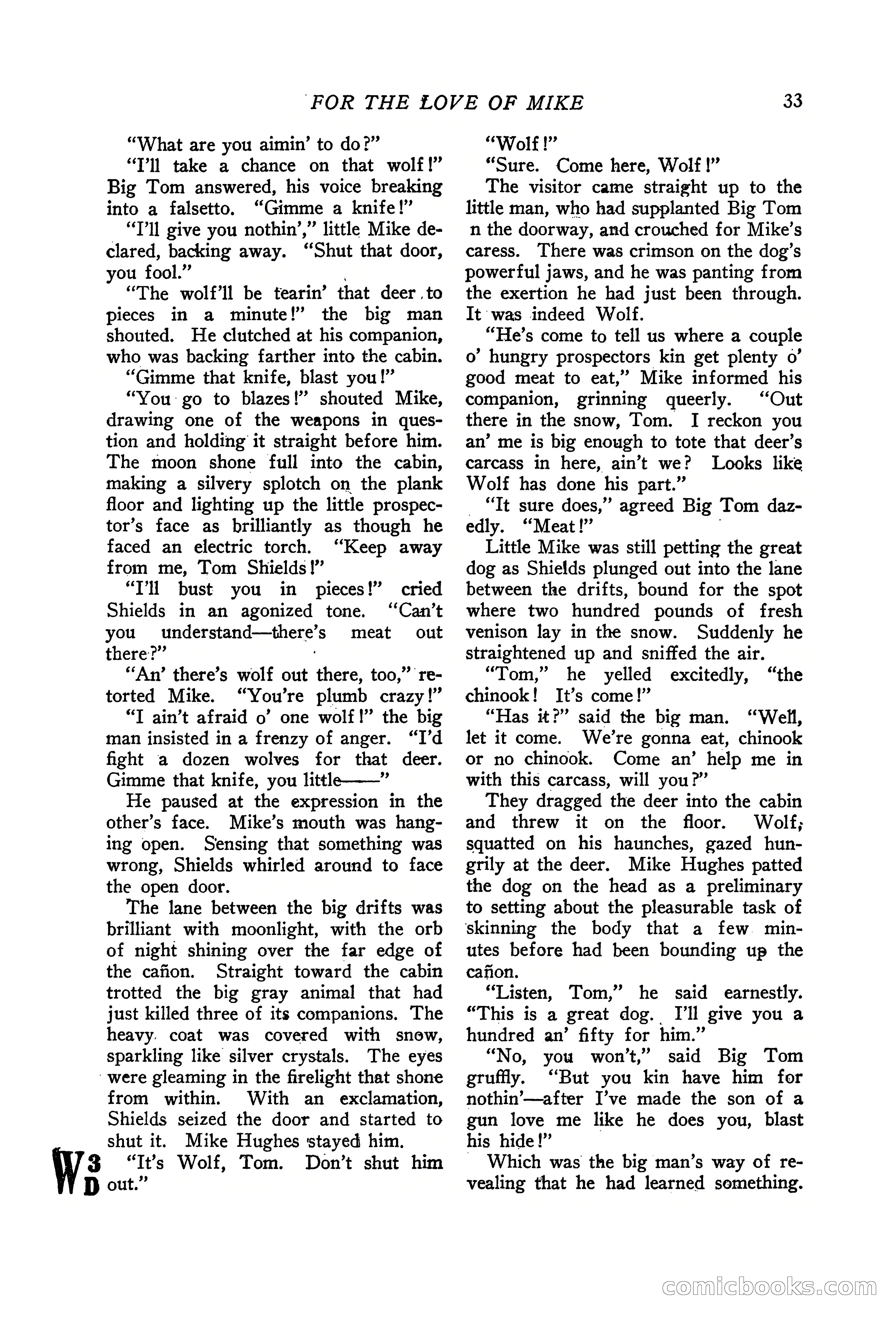Western Story Magazine, June 19, 1926 — page 35 of 148