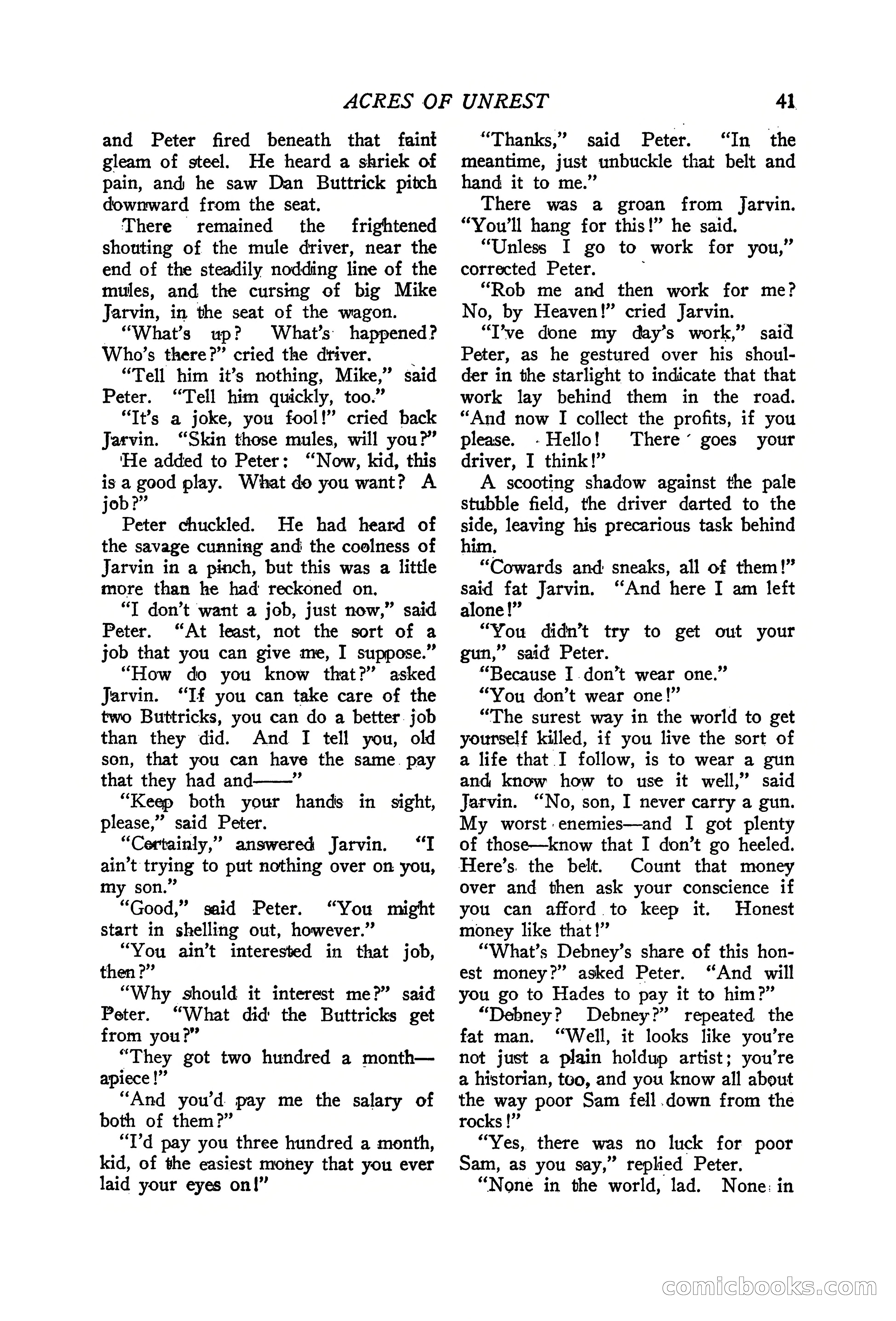 Western Story Magazine, June 19, 1926 — page 43 of 148