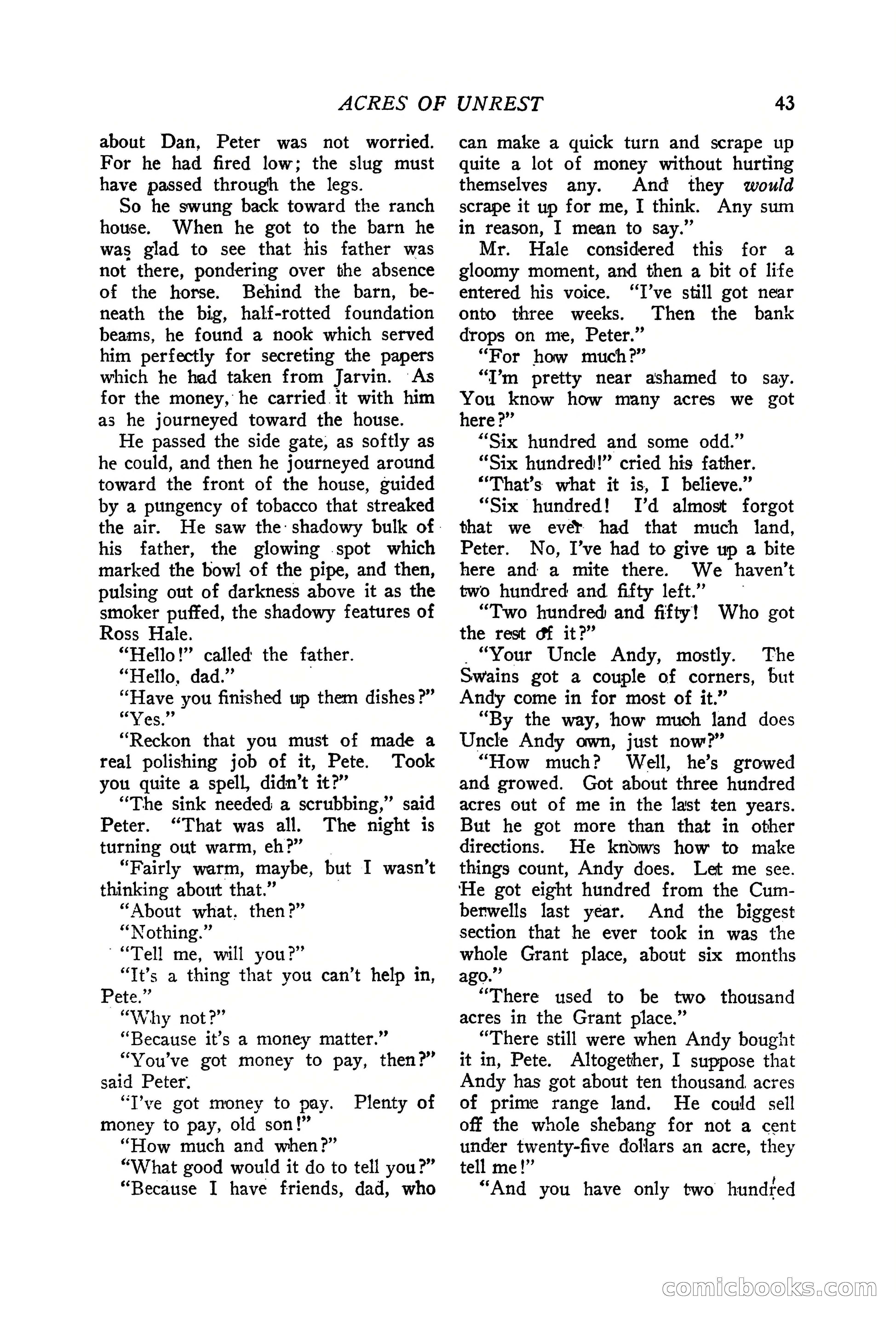 Western Story Magazine, June 19, 1926 — page 45 of 148