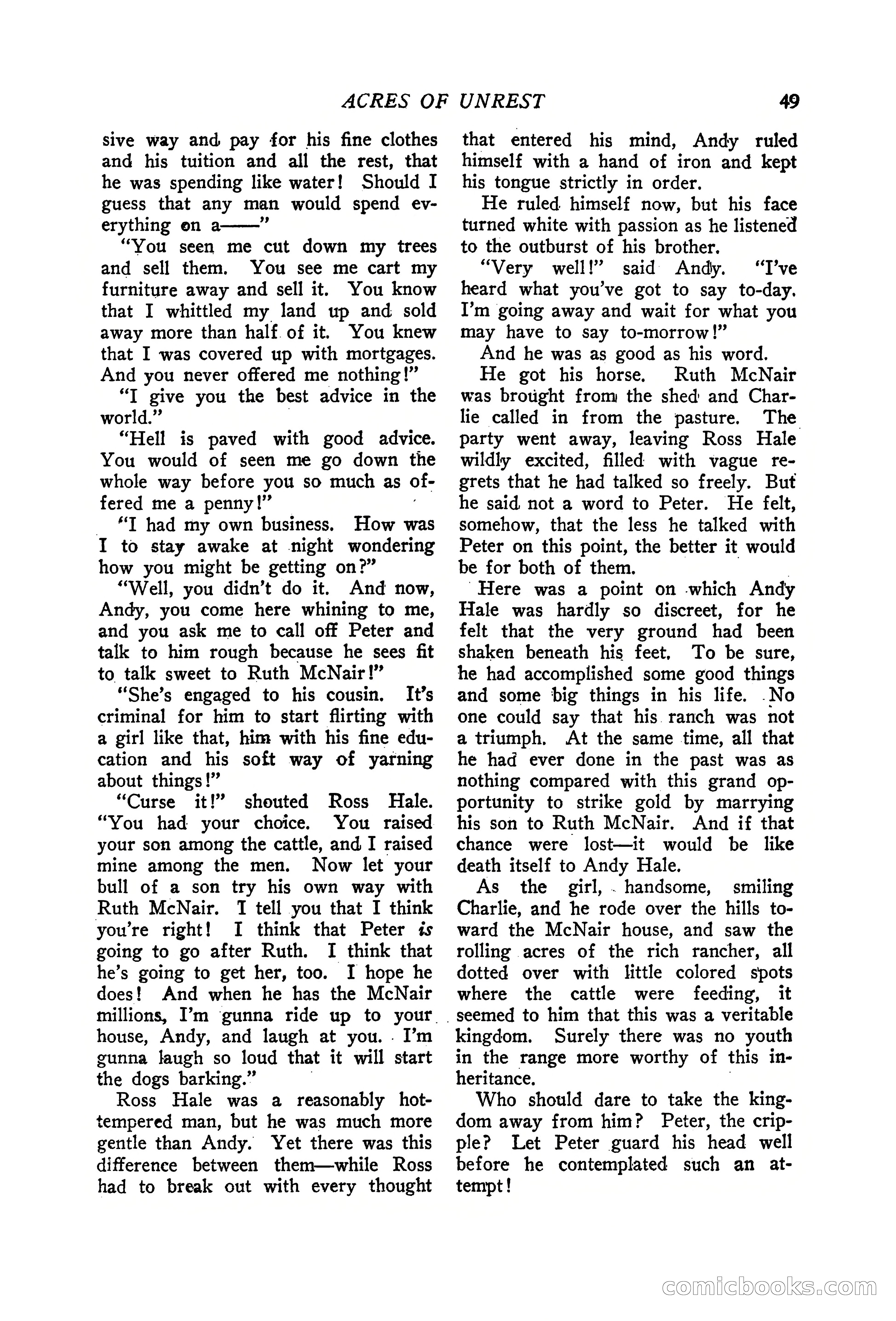Western Story Magazine, June 19, 1926 — page 51 of 148