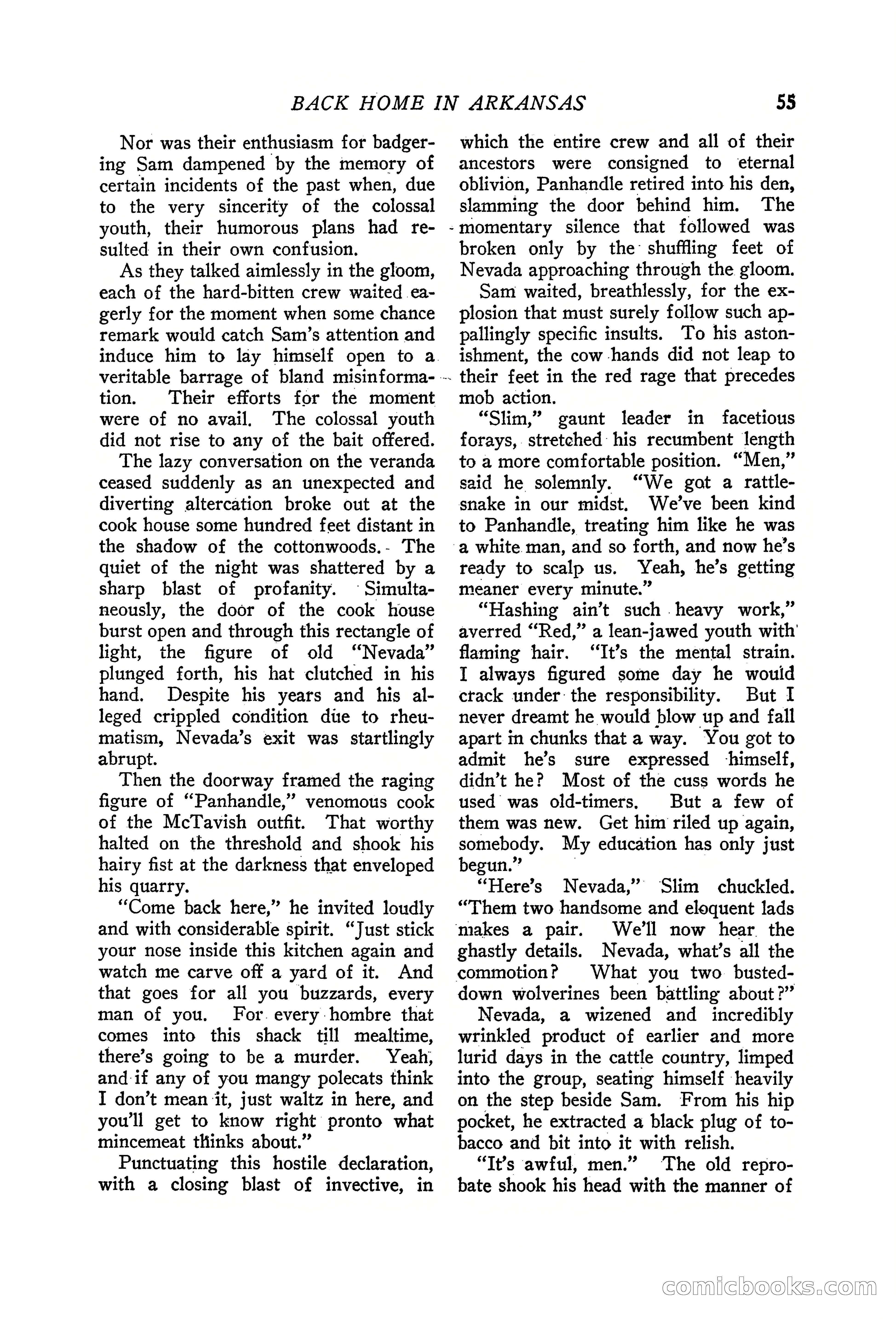 Western Story Magazine, June 19, 1926 — page 57 of 148
