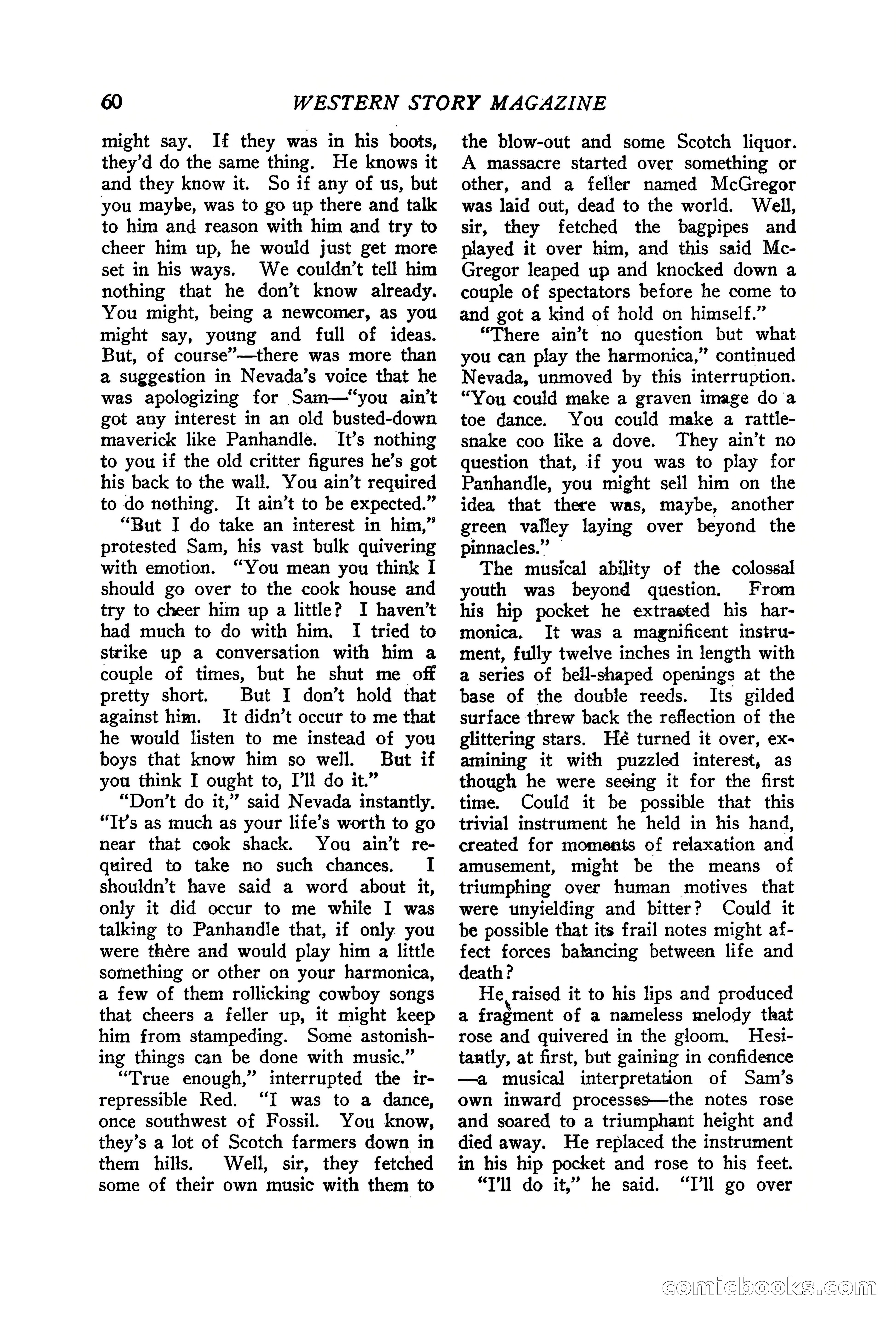 Western Story Magazine, June 19, 1926 — page 62 of 148