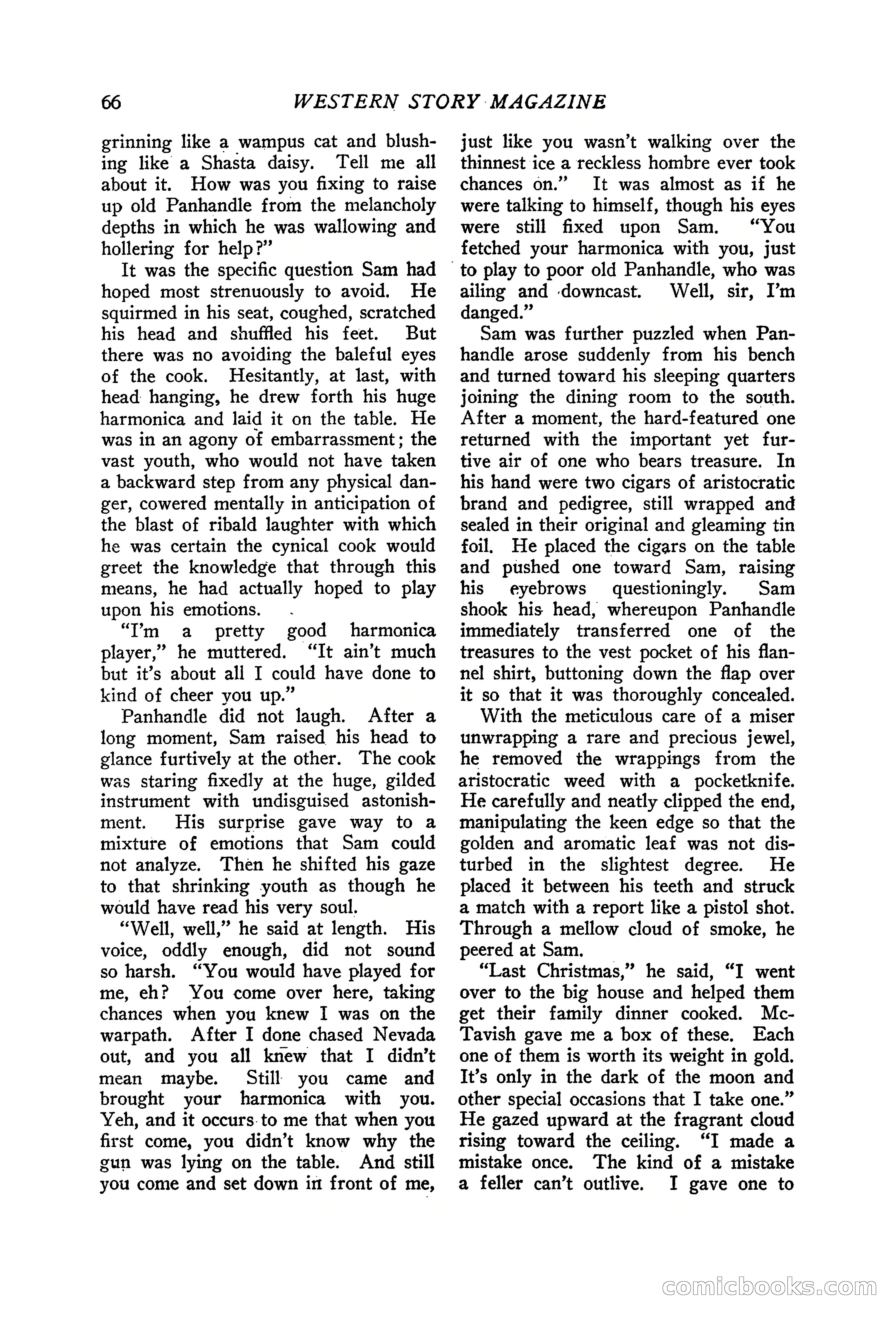 Western Story Magazine, June 19, 1926 — page 68 of 148