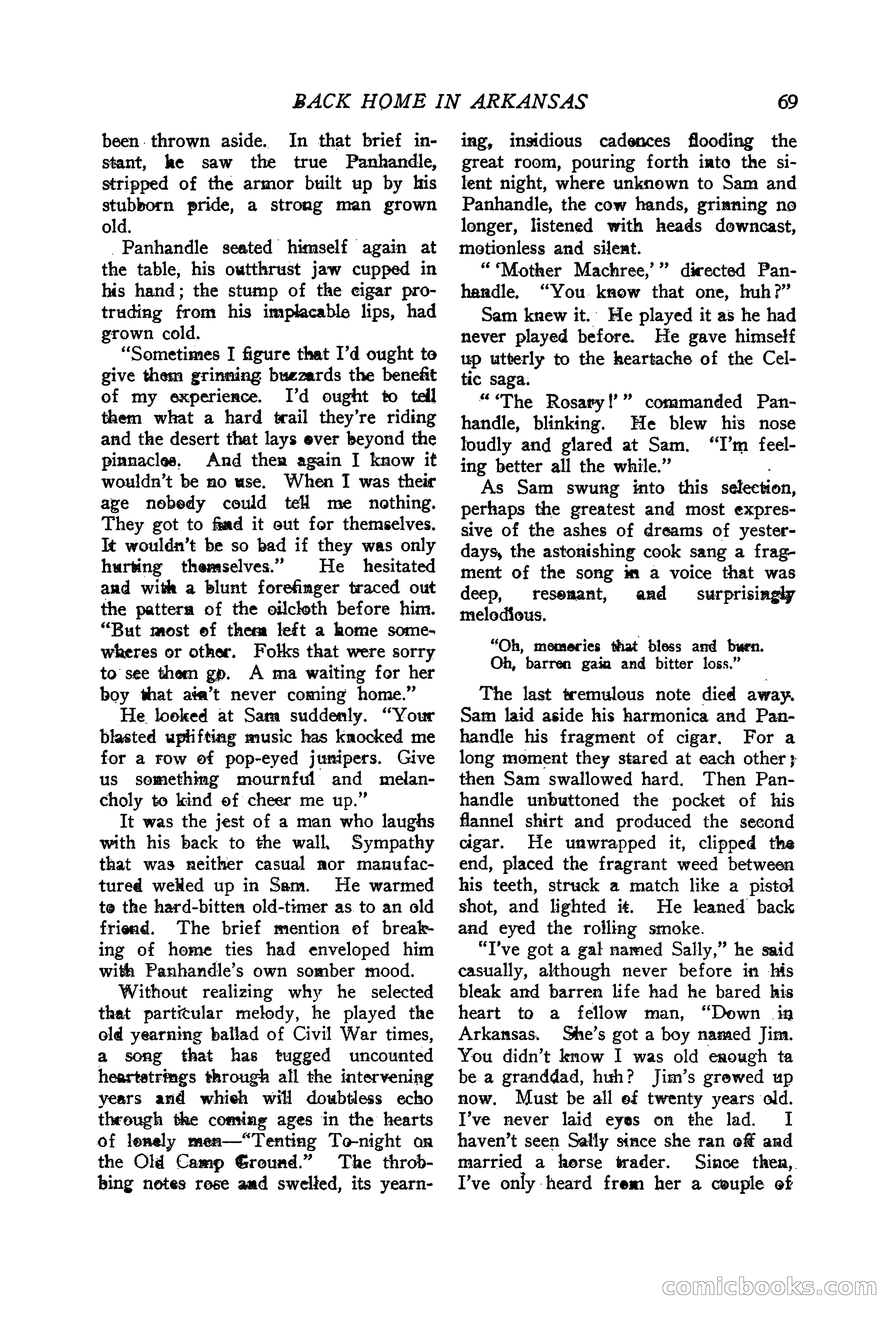 Western Story Magazine, June 19, 1926 — page 71 of 148
