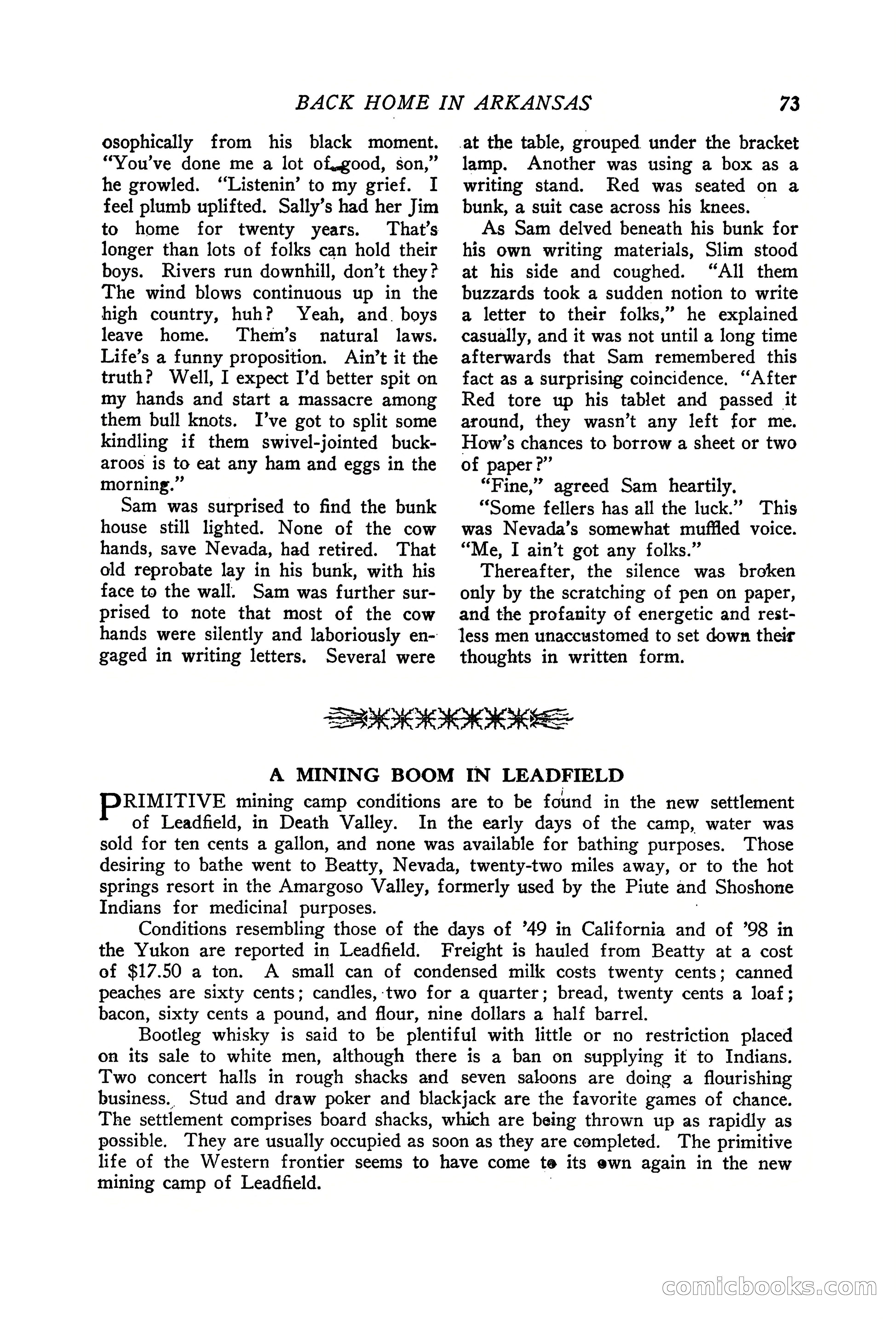 Western Story Magazine, June 19, 1926 — page 75 of 148