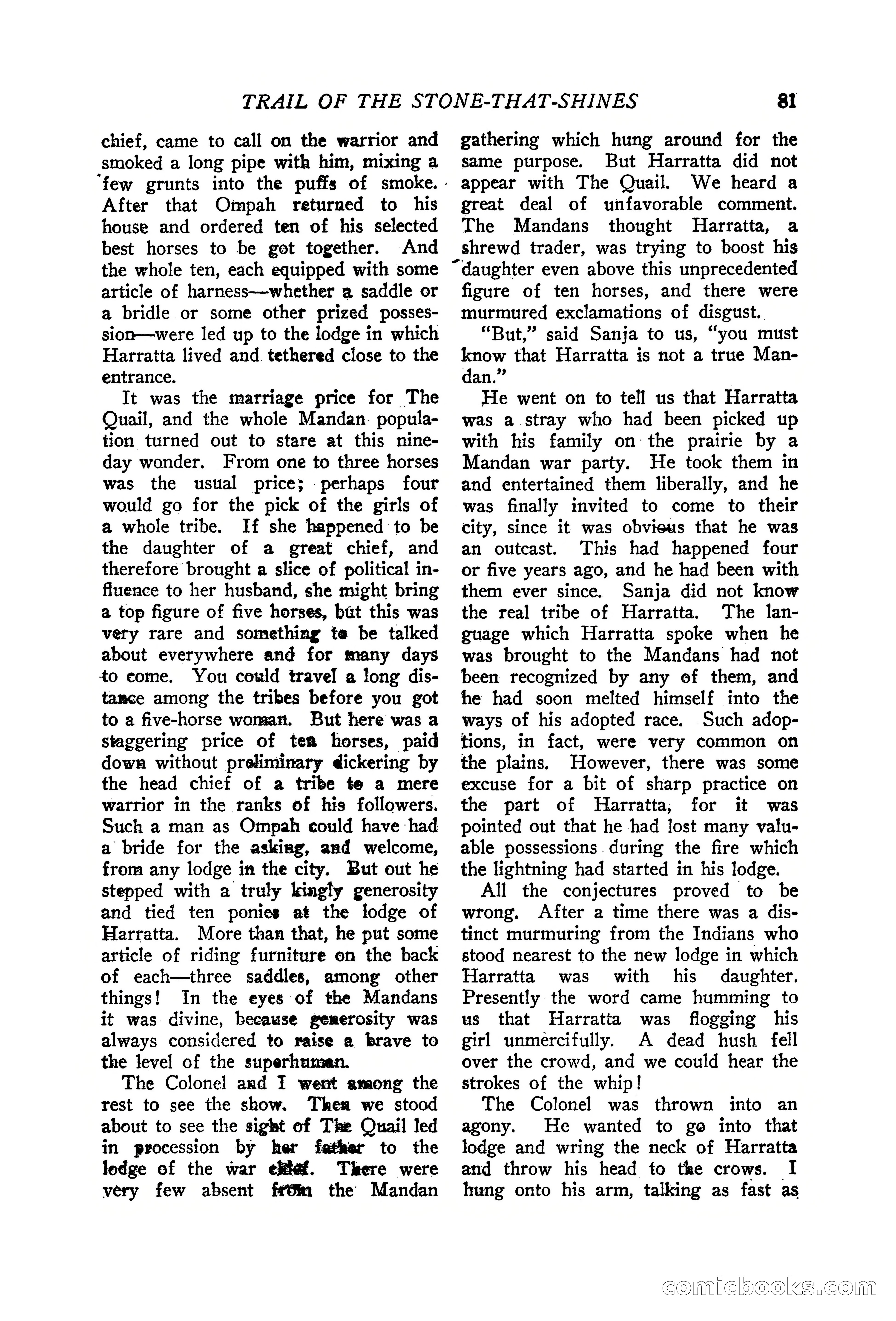 Western Story Magazine, June 19, 1926 — page 83 of 148
