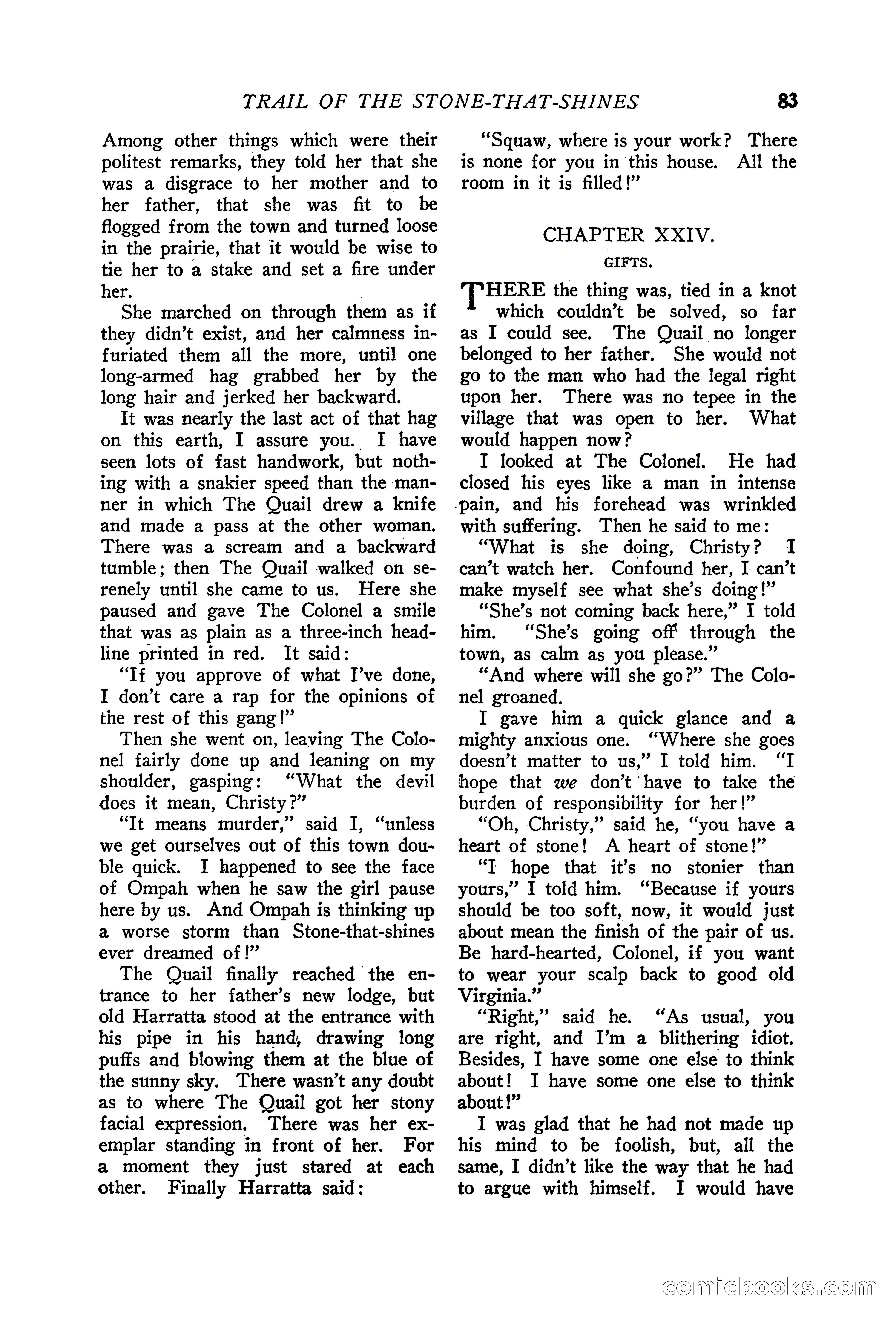 Western Story Magazine, June 19, 1926 — page 85 of 148