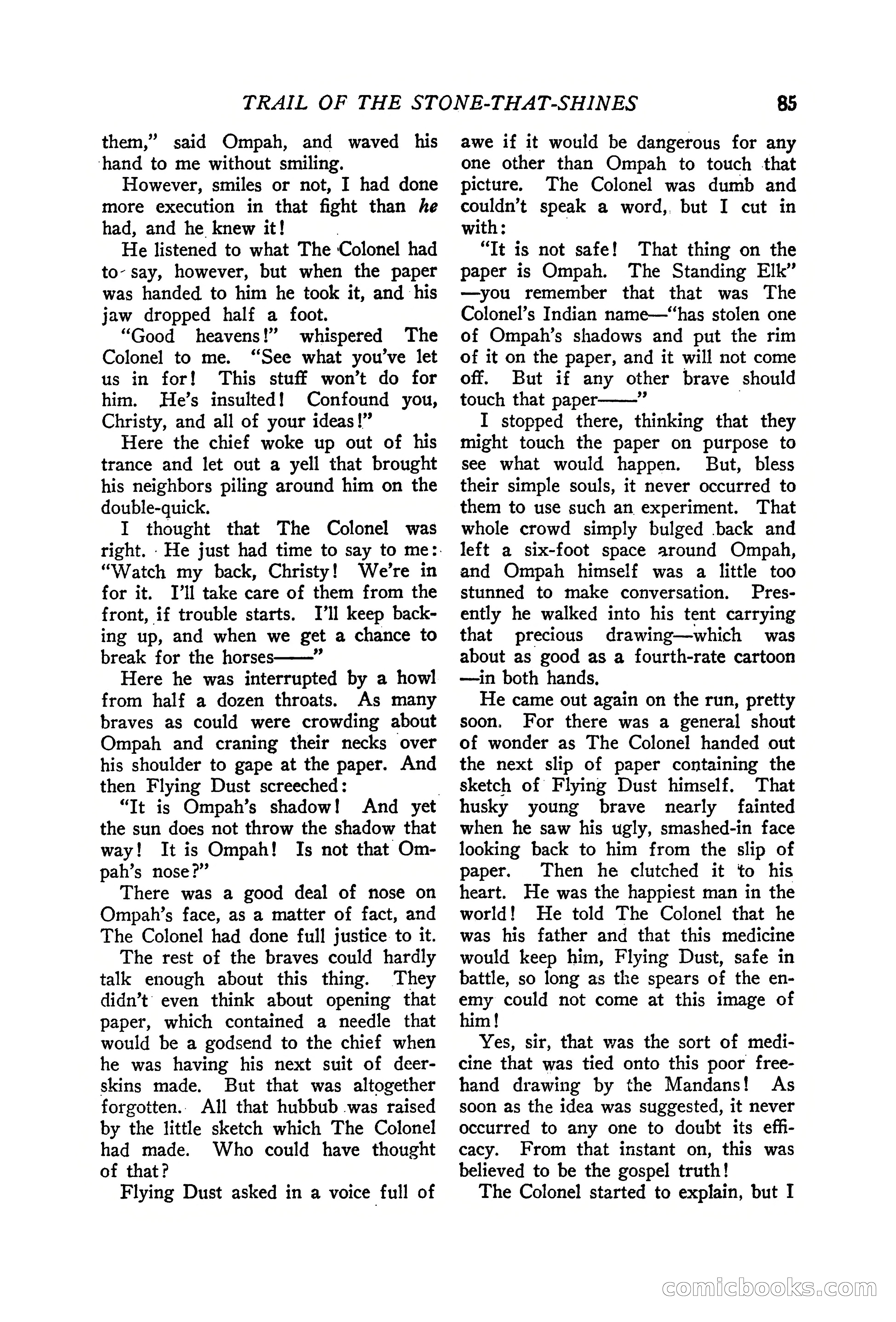 Western Story Magazine, June 19, 1926 — page 87 of 148
