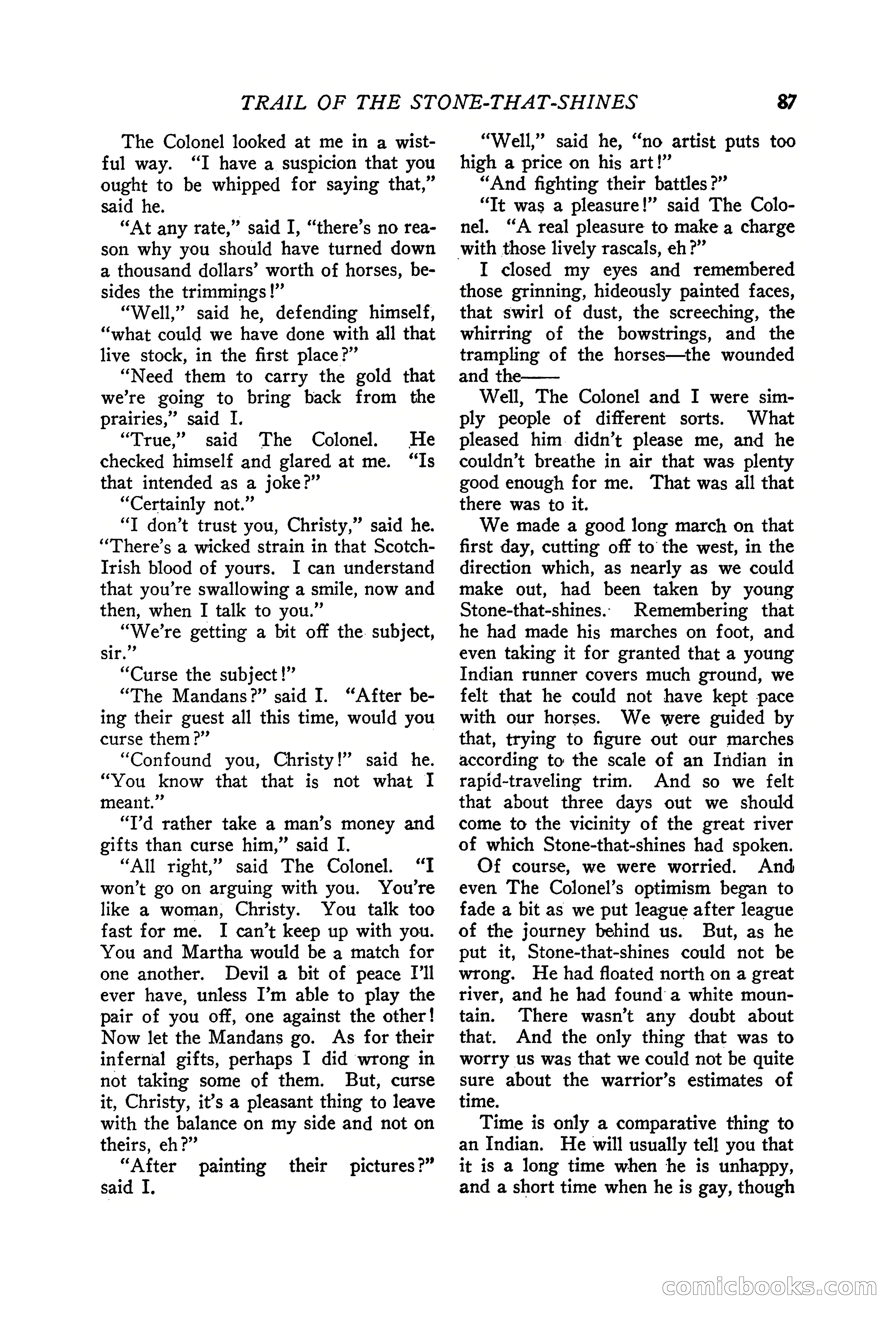 Western Story Magazine, June 19, 1926 — page 89 of 148