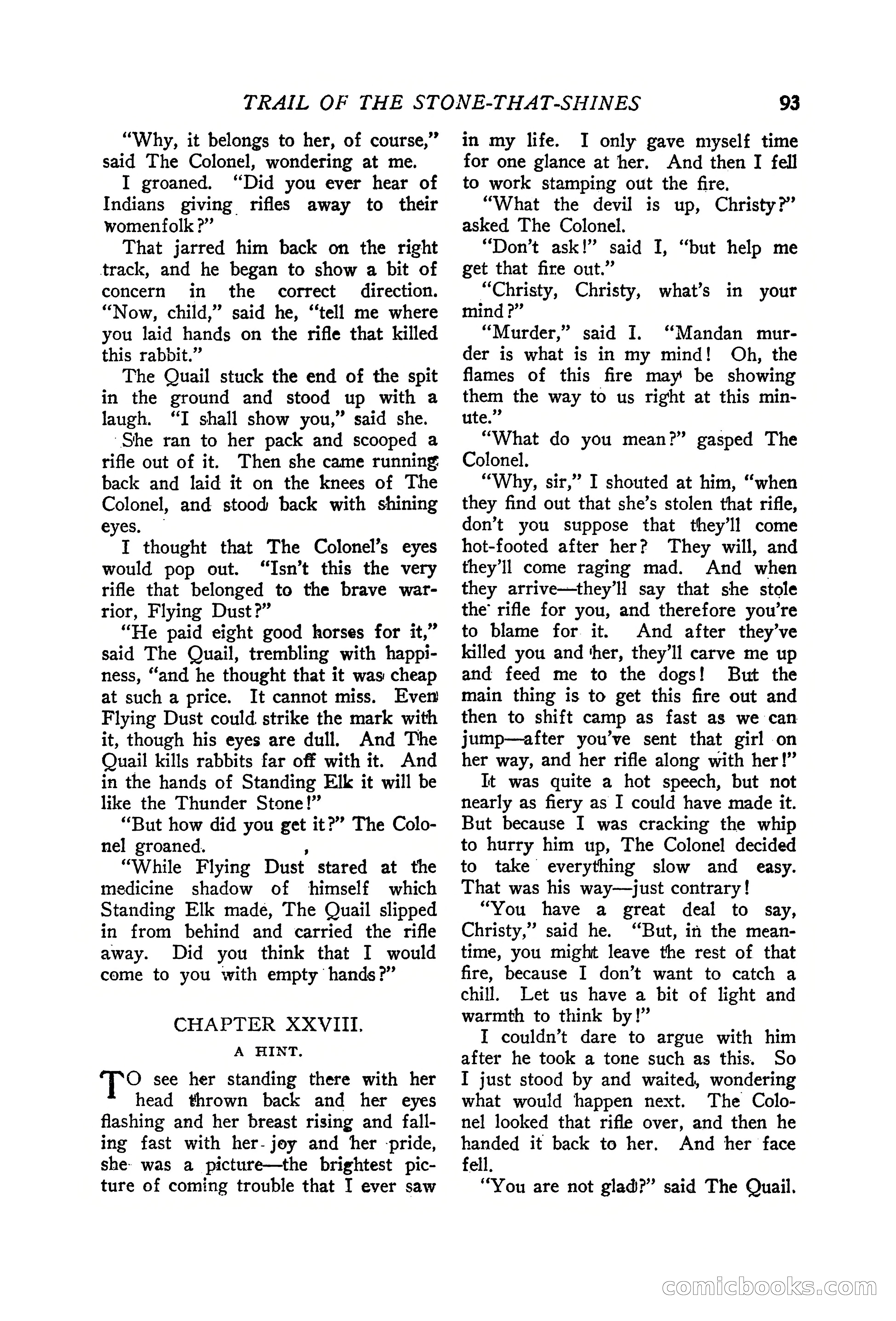 Western Story Magazine, June 19, 1926 — page 95 of 148