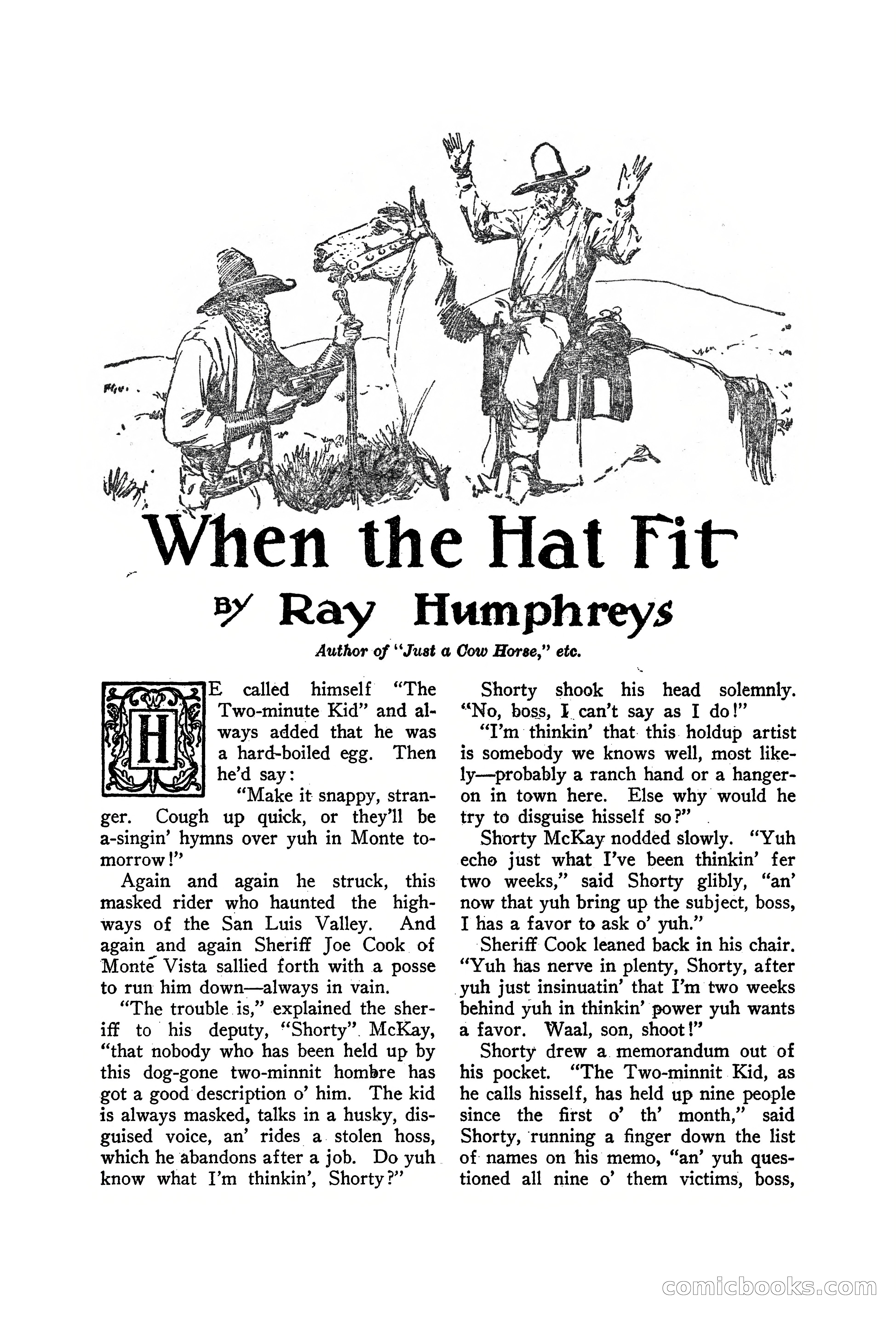 Western Story Magazine, June 19, 1926 — page 119 of 148