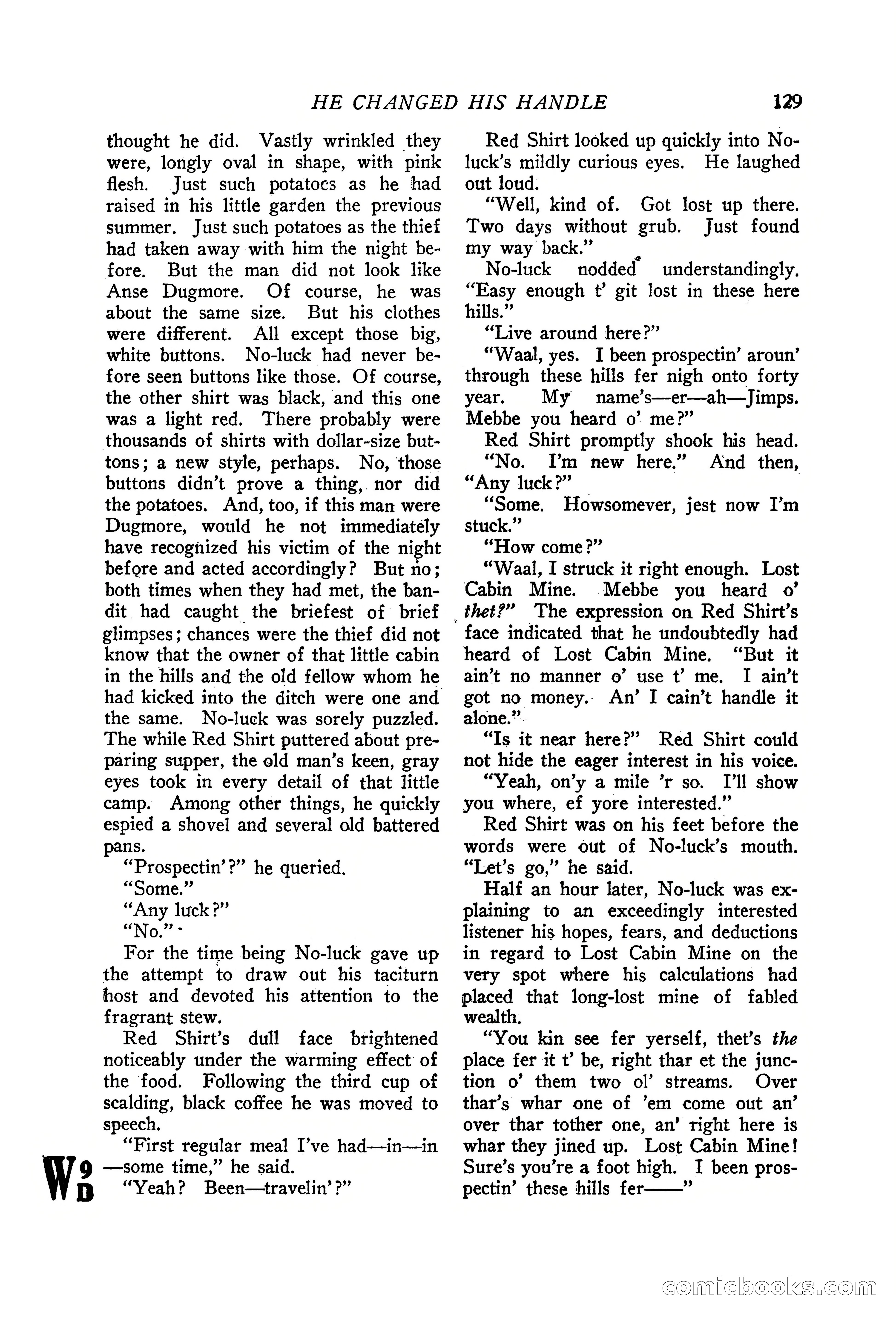 Western Story Magazine, June 19, 1926 — page 131 of 148