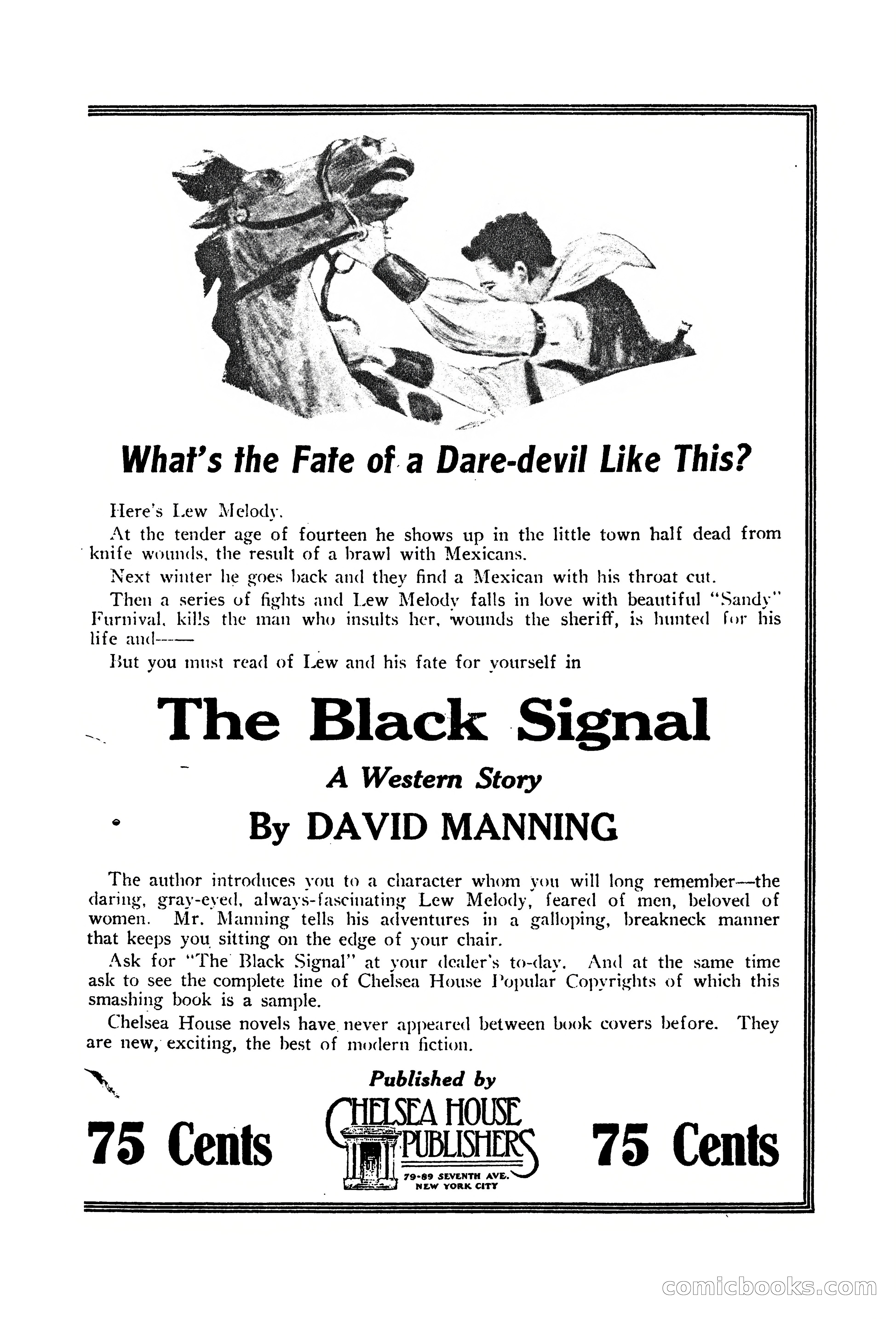 Western Story Magazine, June 19, 1926 — page 147 of 148