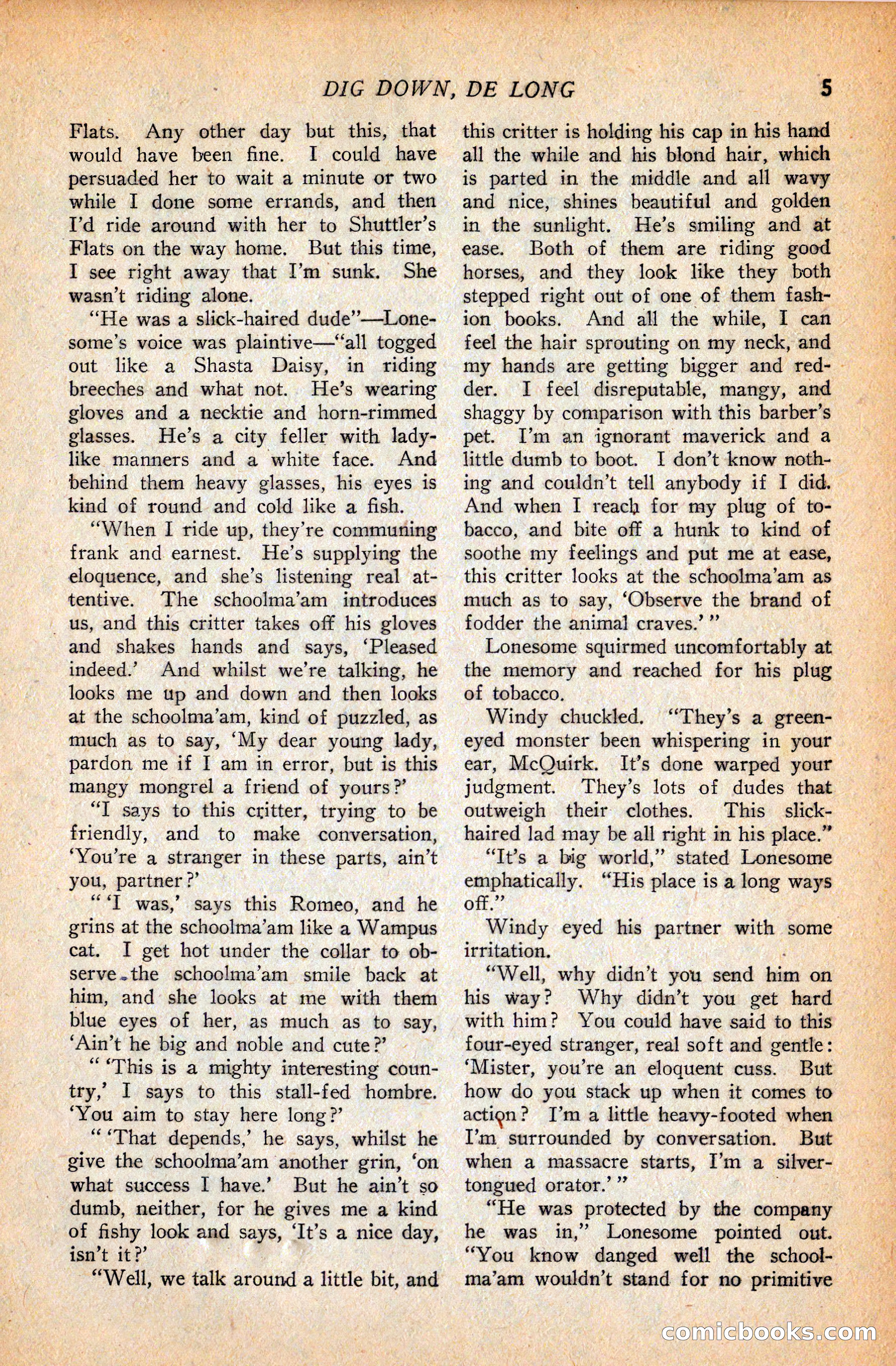 Western Story Magazine, September 11, 1926 — page 7 of 148