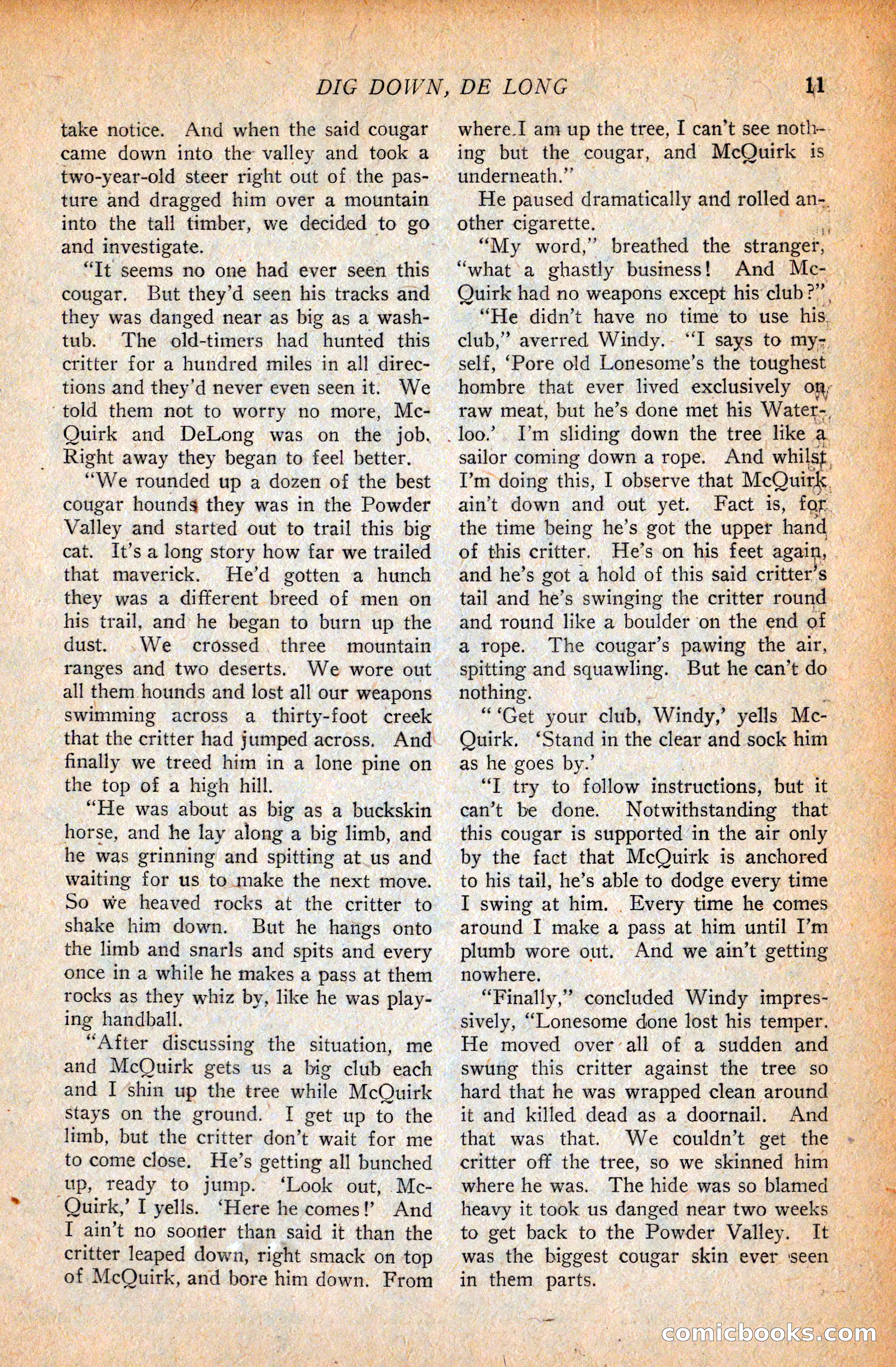 Western Story Magazine, September 11, 1926 — page 13 of 148