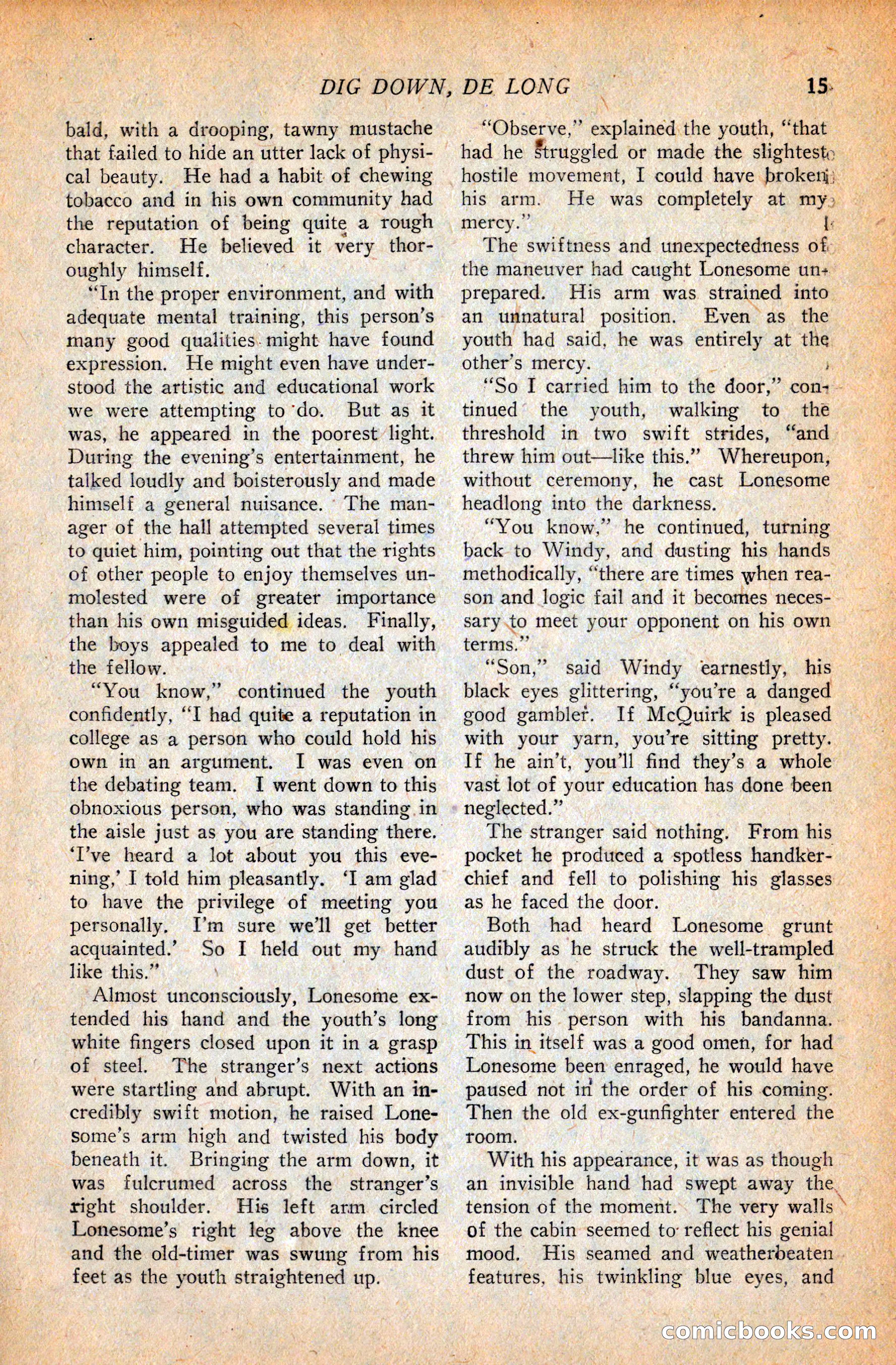 Western Story Magazine, September 11, 1926 — page 17 of 148