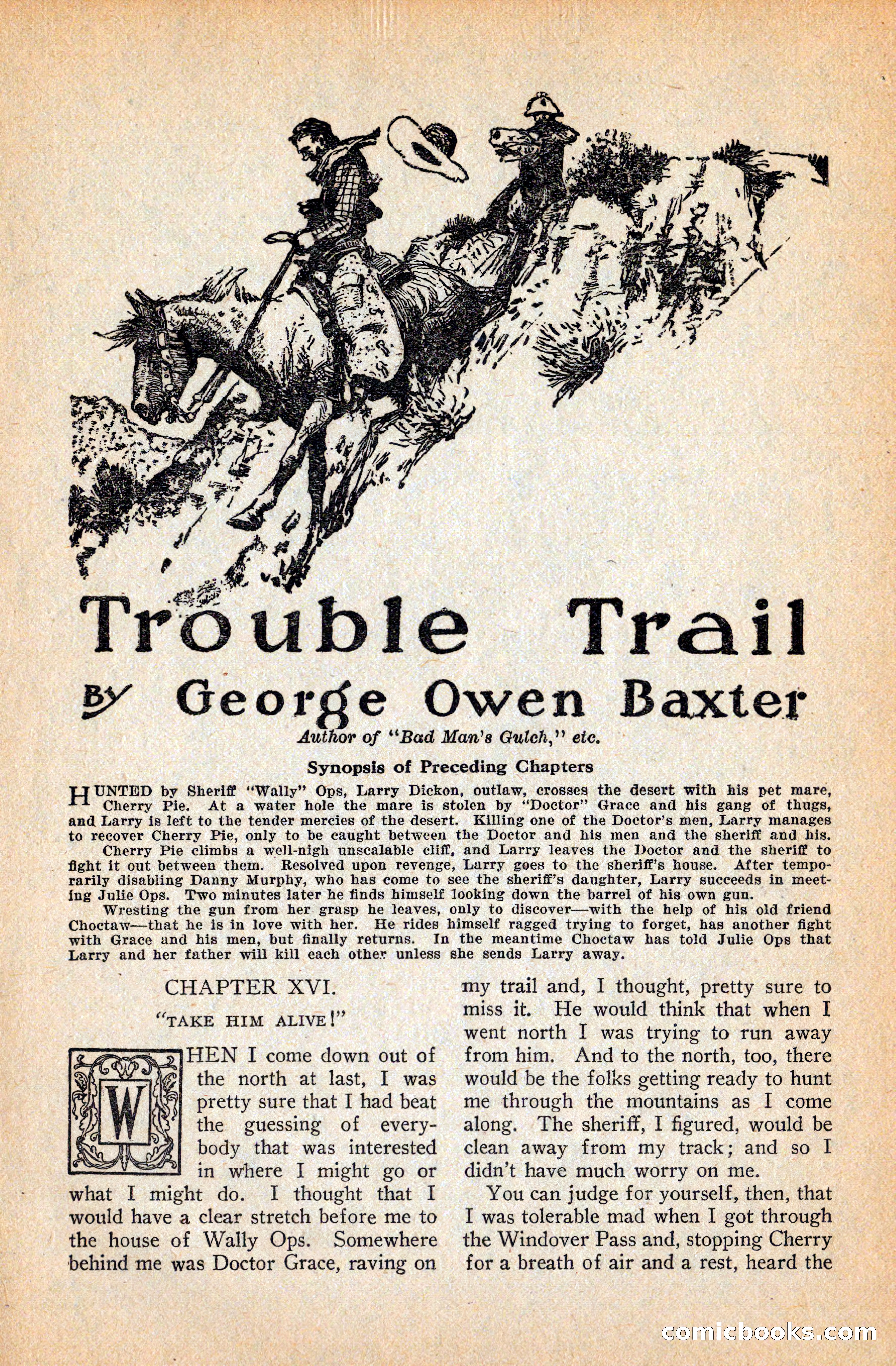 Western Story Magazine, September 11, 1926 — page 25 of 148