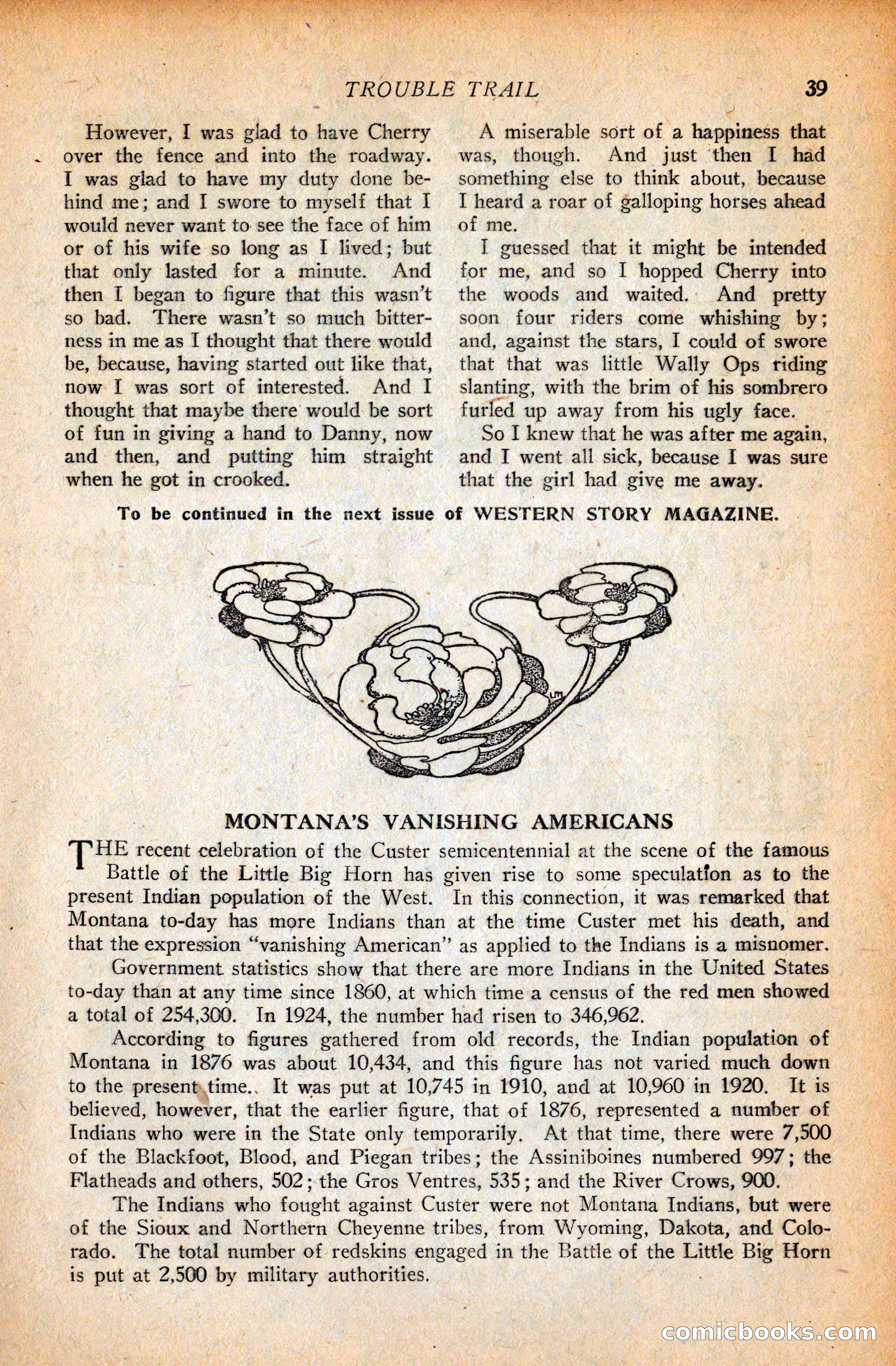 Western Story Magazine, September 11, 1926 — page 41 of 148